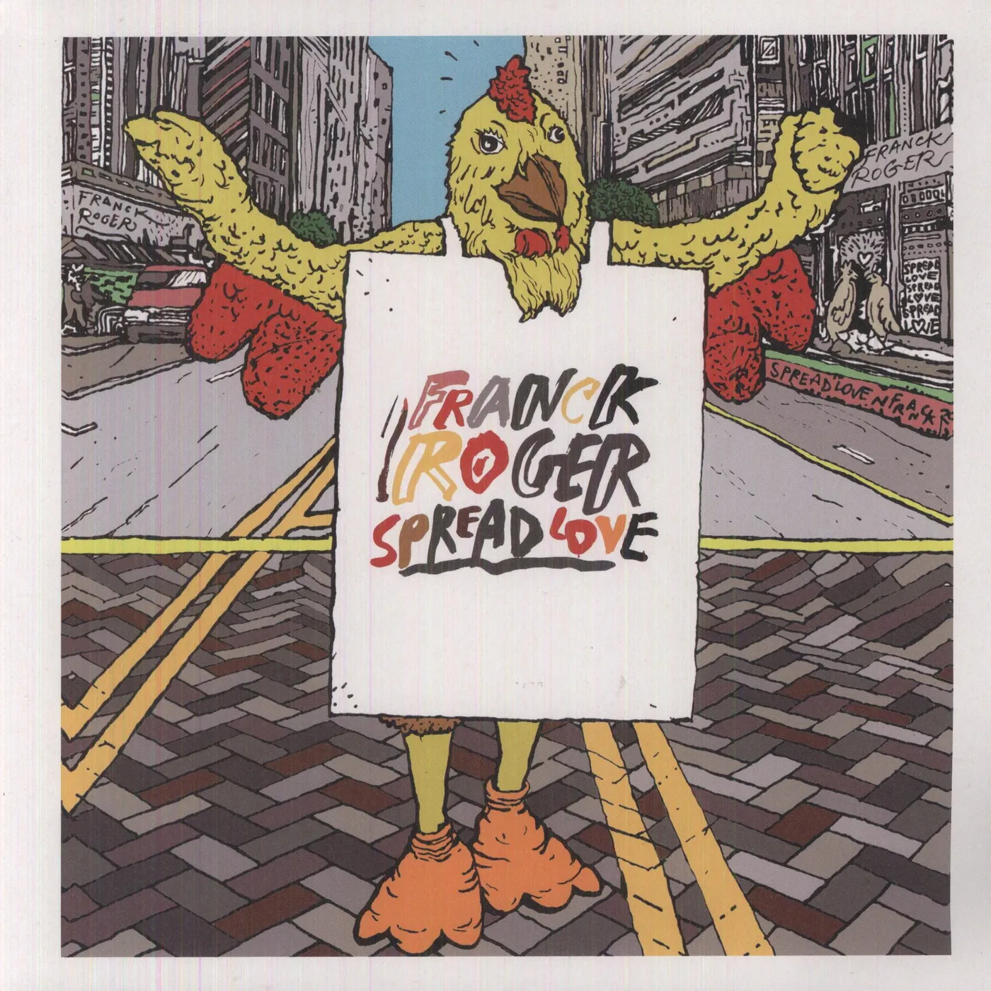 Franck Roger Spread Love Vinyl Record