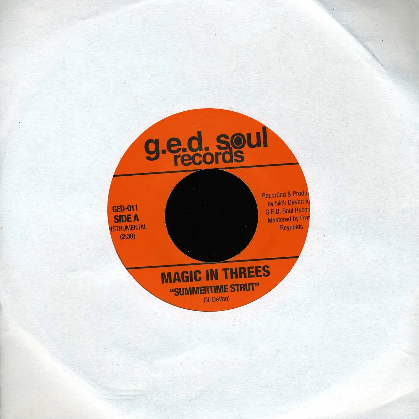 Magic In Threes SUMMERTIME STUT Vinyl Record