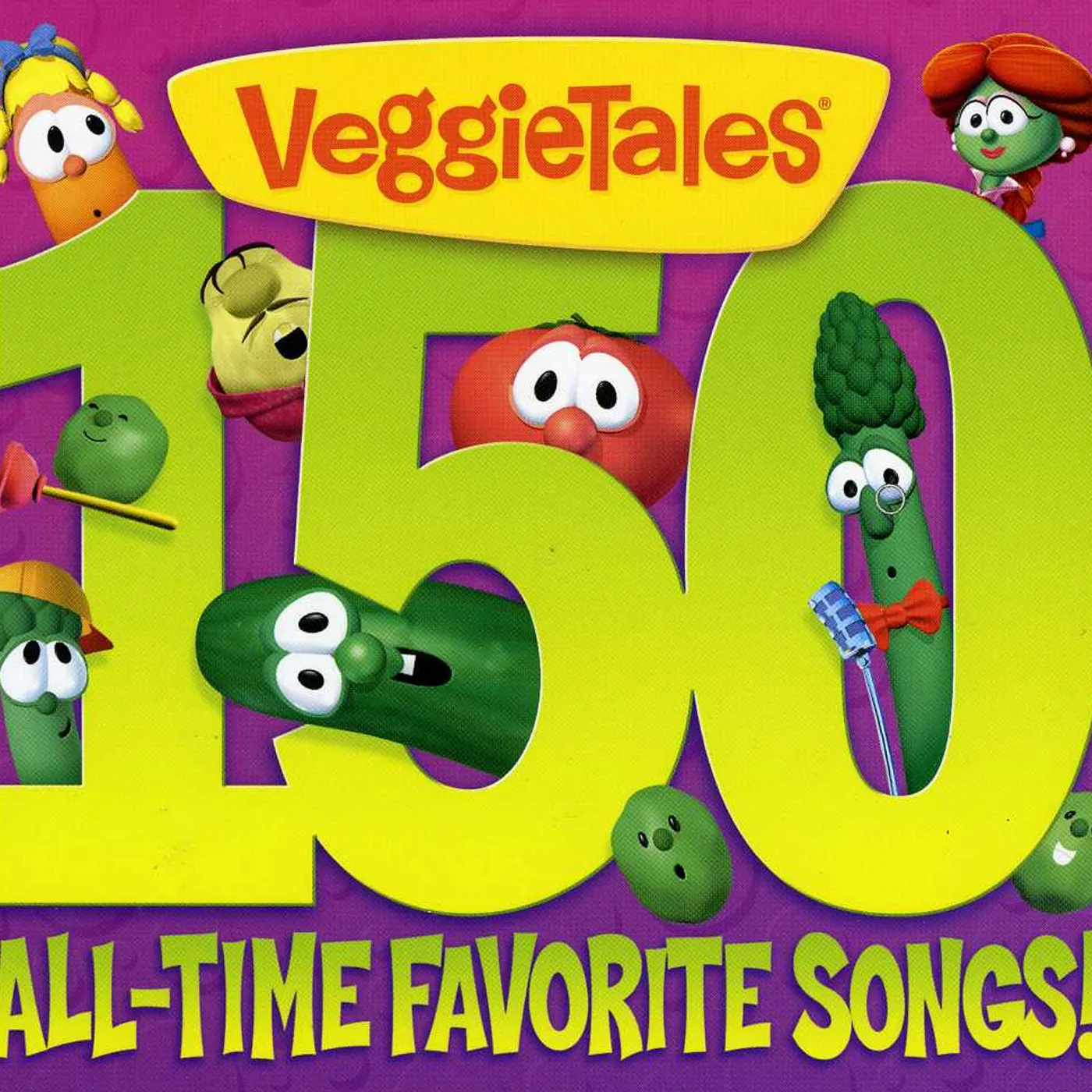VeggieTales 150 ALL TIME FAVORITE SONGS CD