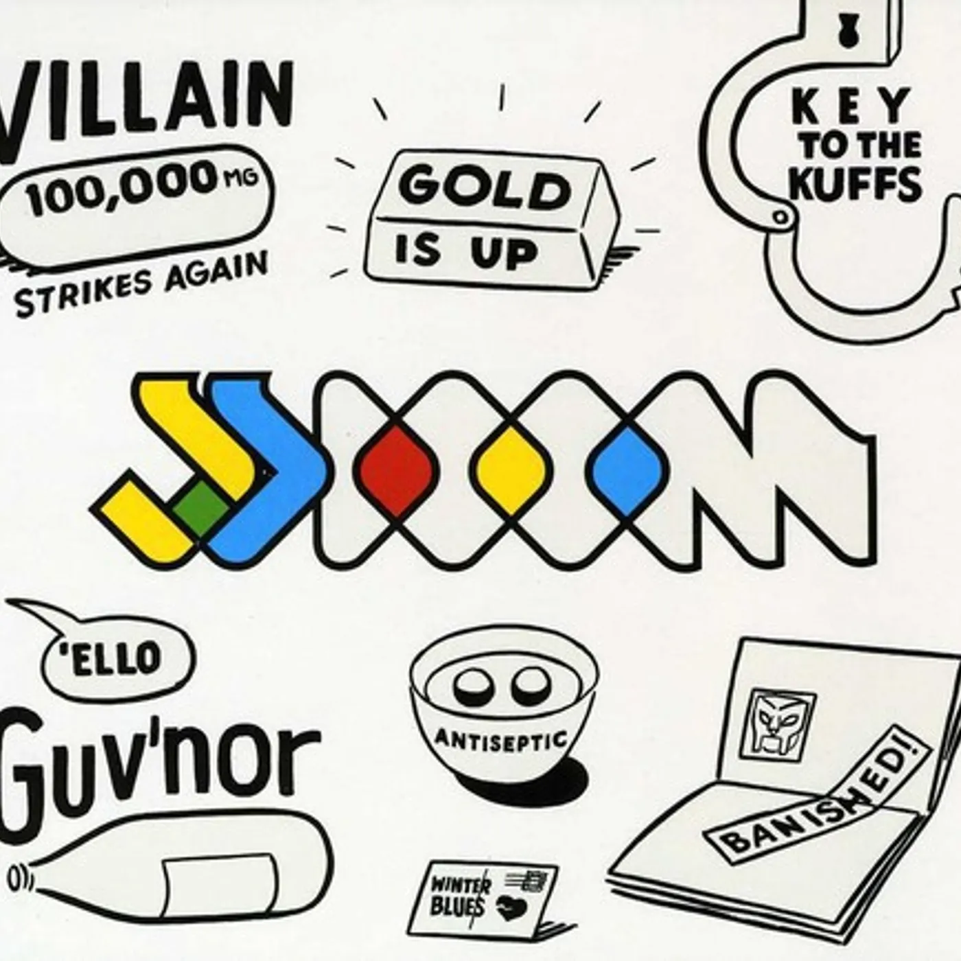 JJ DOOM KEYS TO THE KUFFS CD