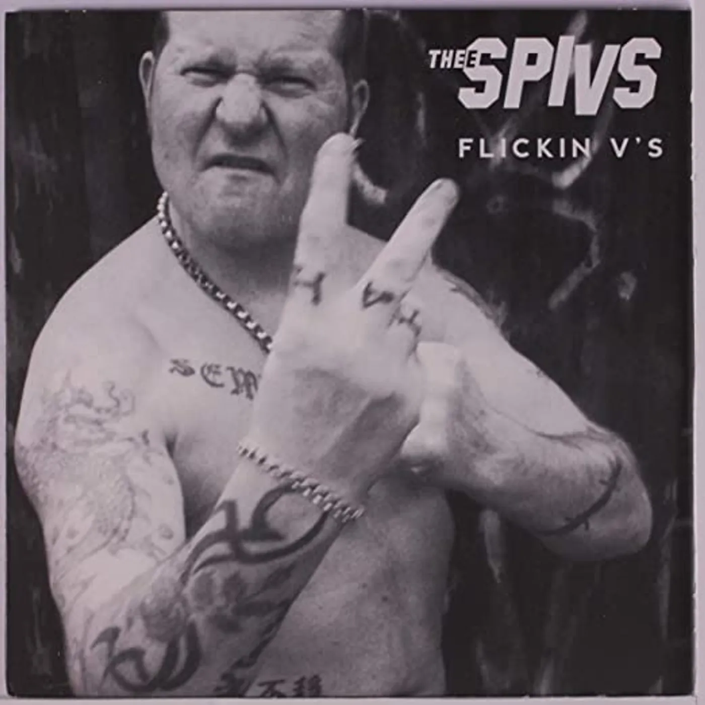 Thee Spivs FLICKIN V'S / SAFETY PIN STUCK IN MY HEART Vinyl Record