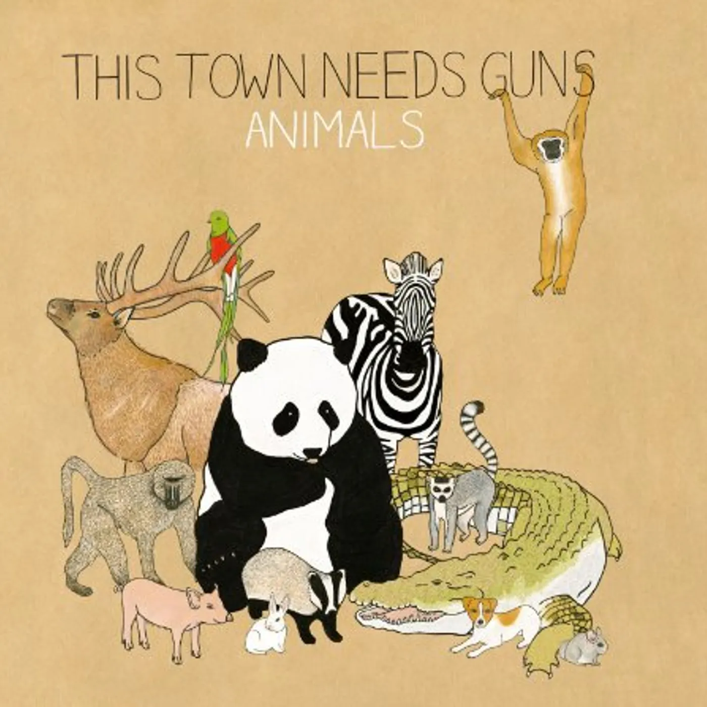 This Town Needs Guns Animals Vinyl Record
