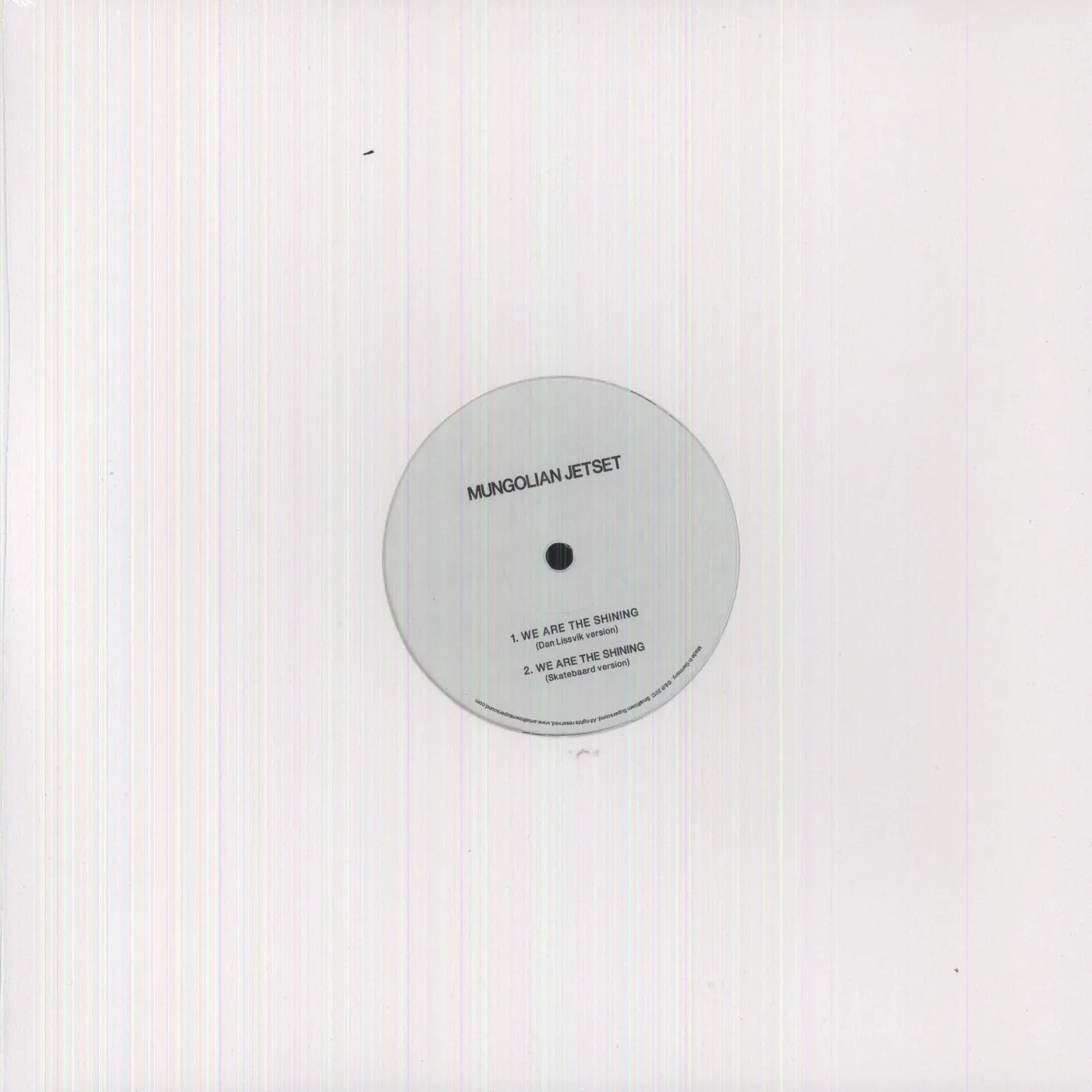 Mungolian Jetset Smells Like Gasoline Vinyl Record