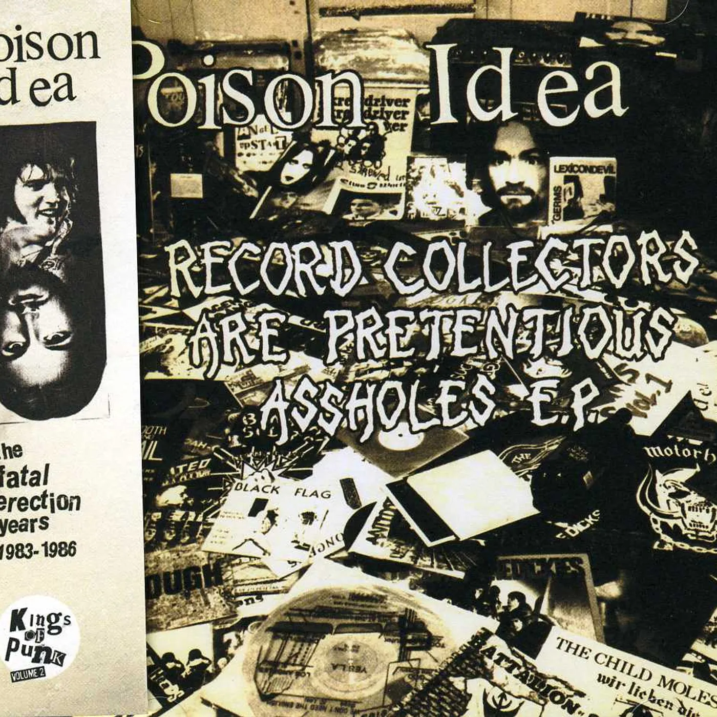 Poison Idea FATAL ERECTION YEARS CD