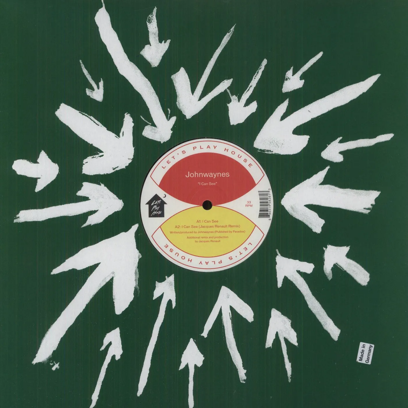 Johnwaynes I CAN SEE (EP) Vinyl Record