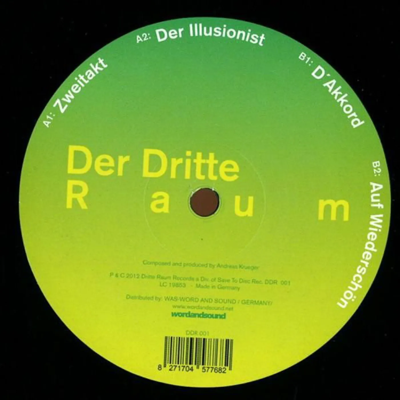 Der Dritte Raum ZWEITAKT Vinyl Record