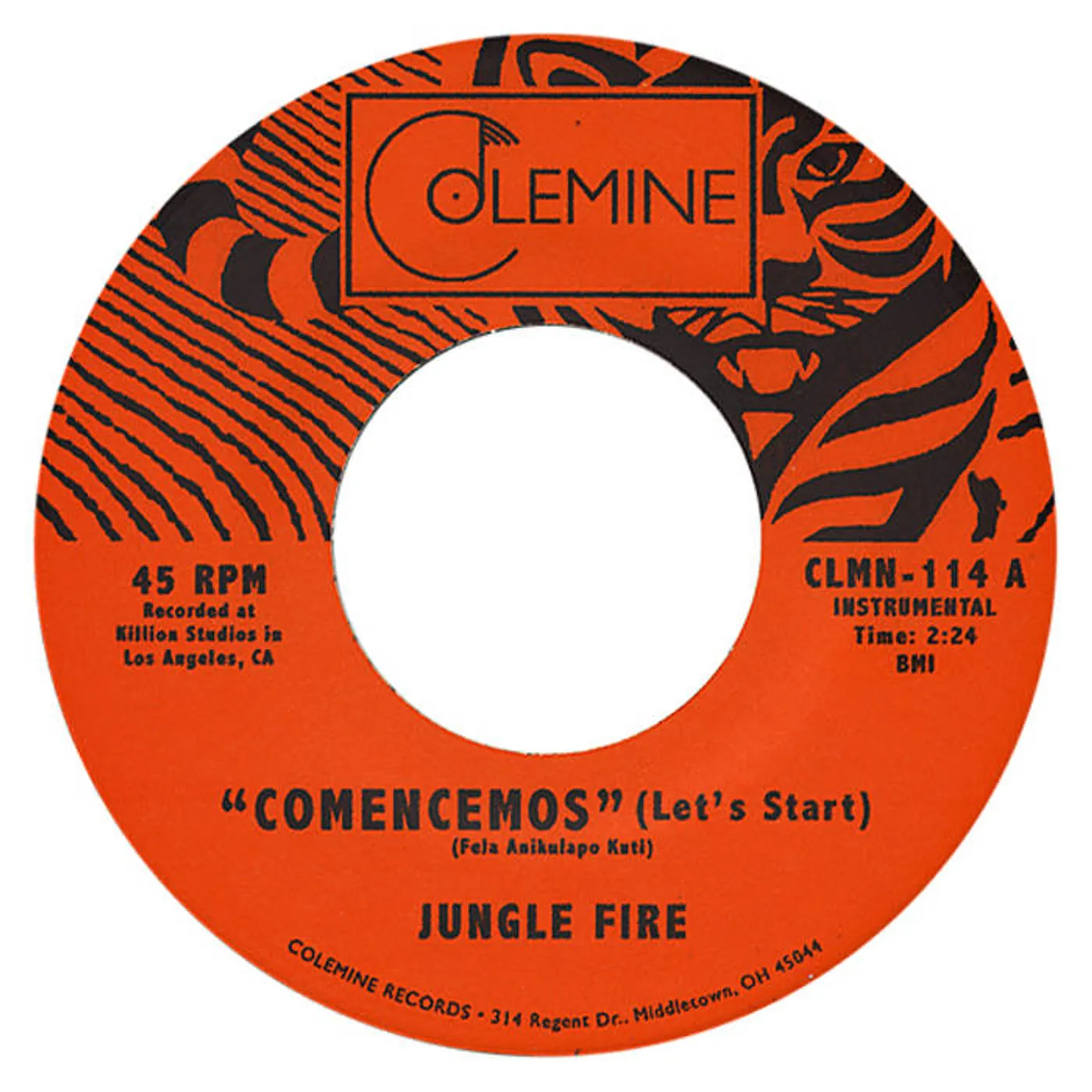 Jungle Fire COMENCEMOS Vinyl Record