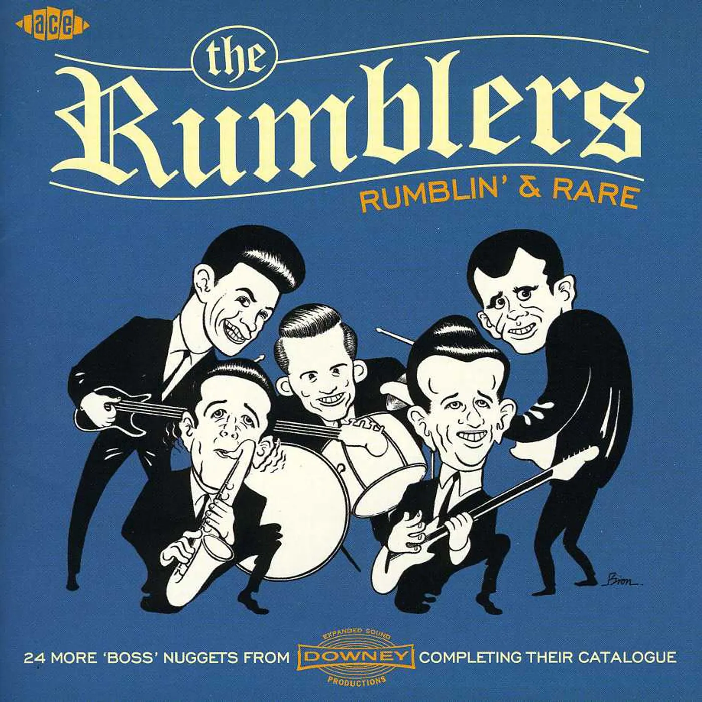 The Rumblers RUMBLIN & RARE CD