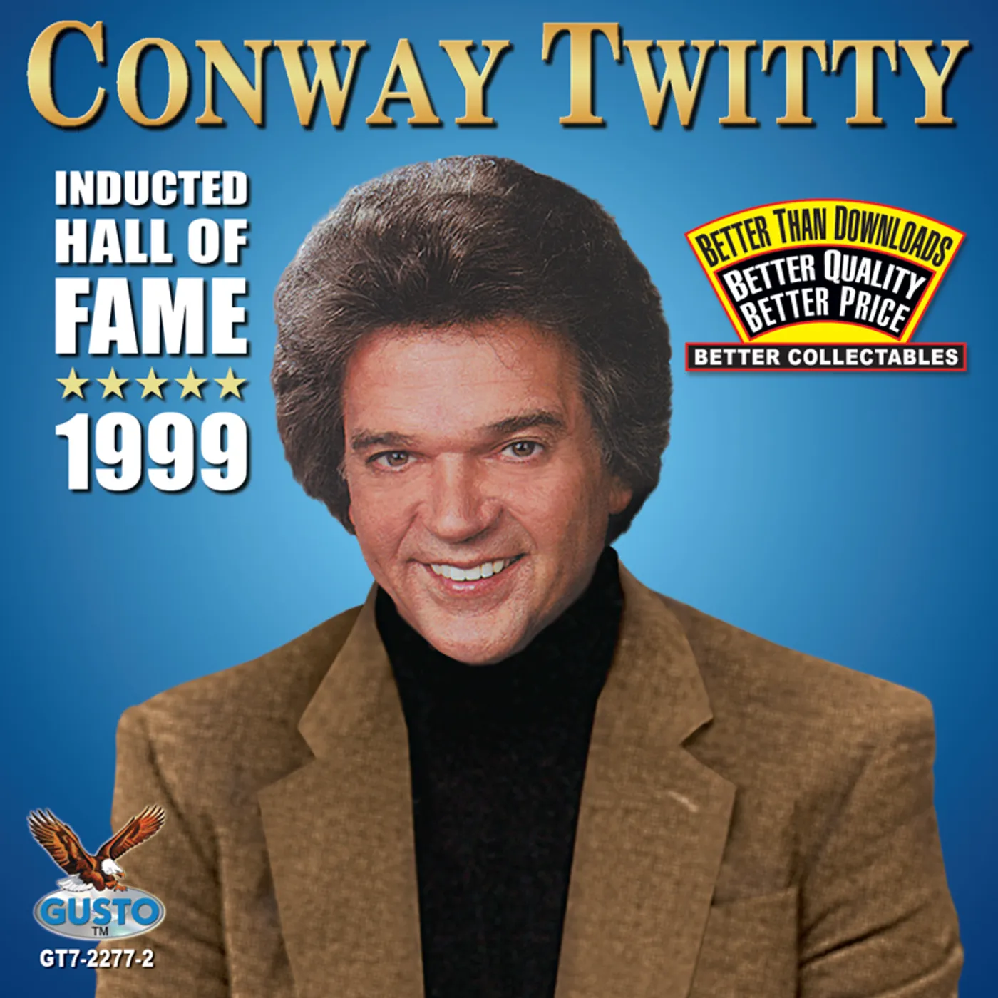 Conway Twitty INDUCTED HALL OF FAME 1999 CD