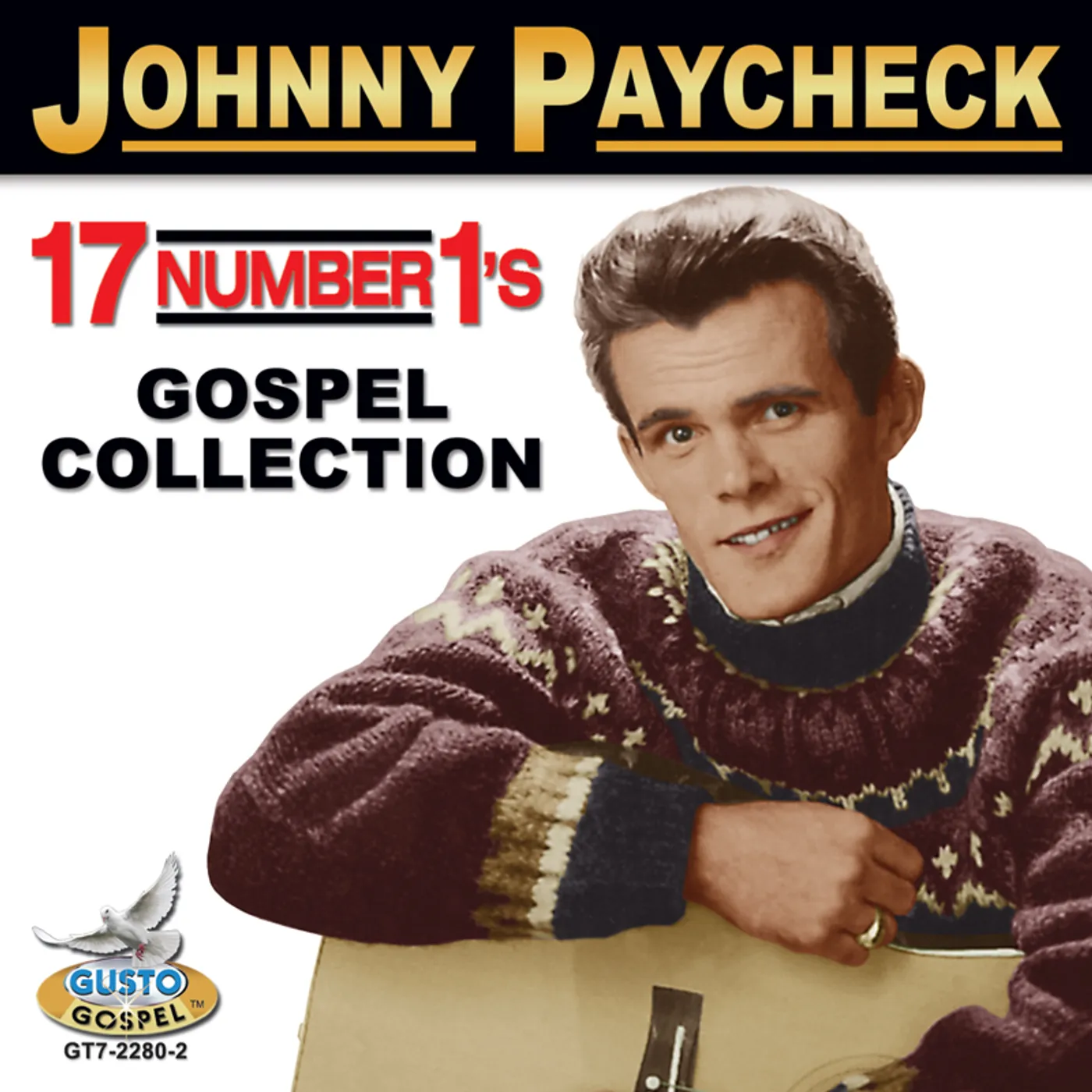 Johnny Paycheck 17 NUMBER 1'S: GOSPEL COLLECTION CD