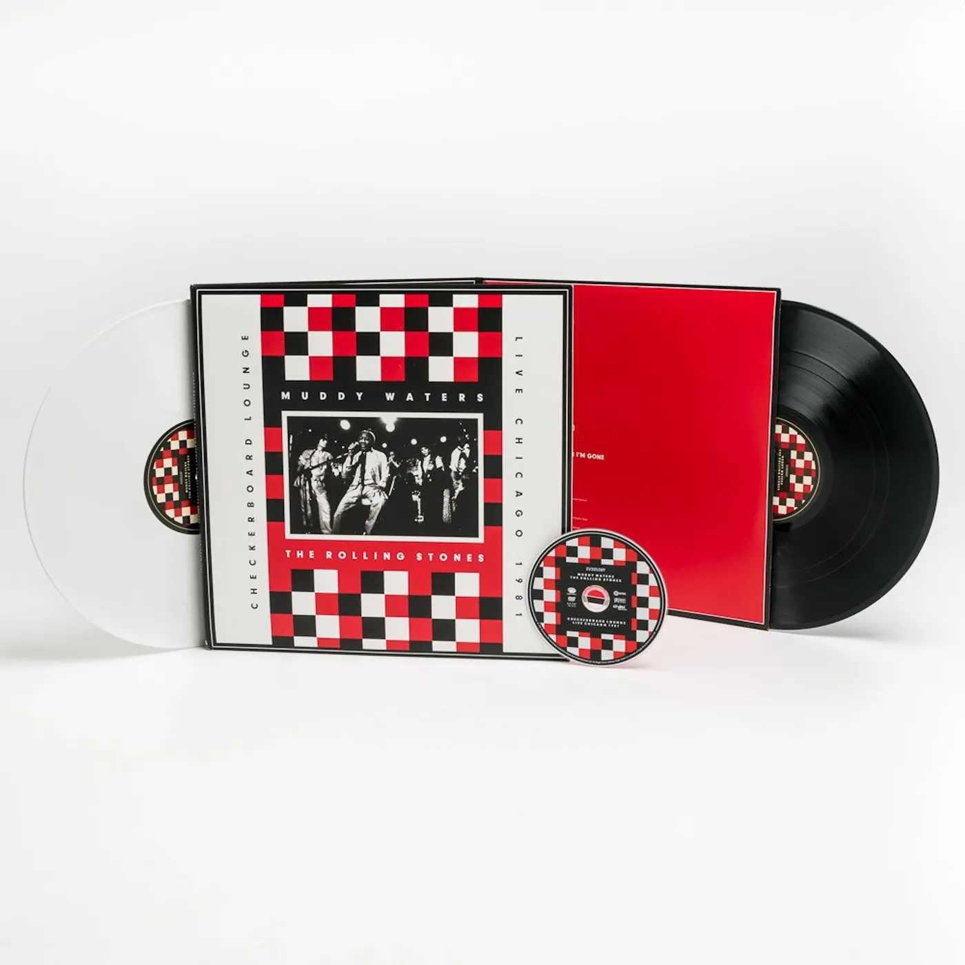 Muddy Waters & The Rolling Stones LIVE AT THE CHECKERBOARD LOUNGE CHICAGO 1981 Vinyl Record