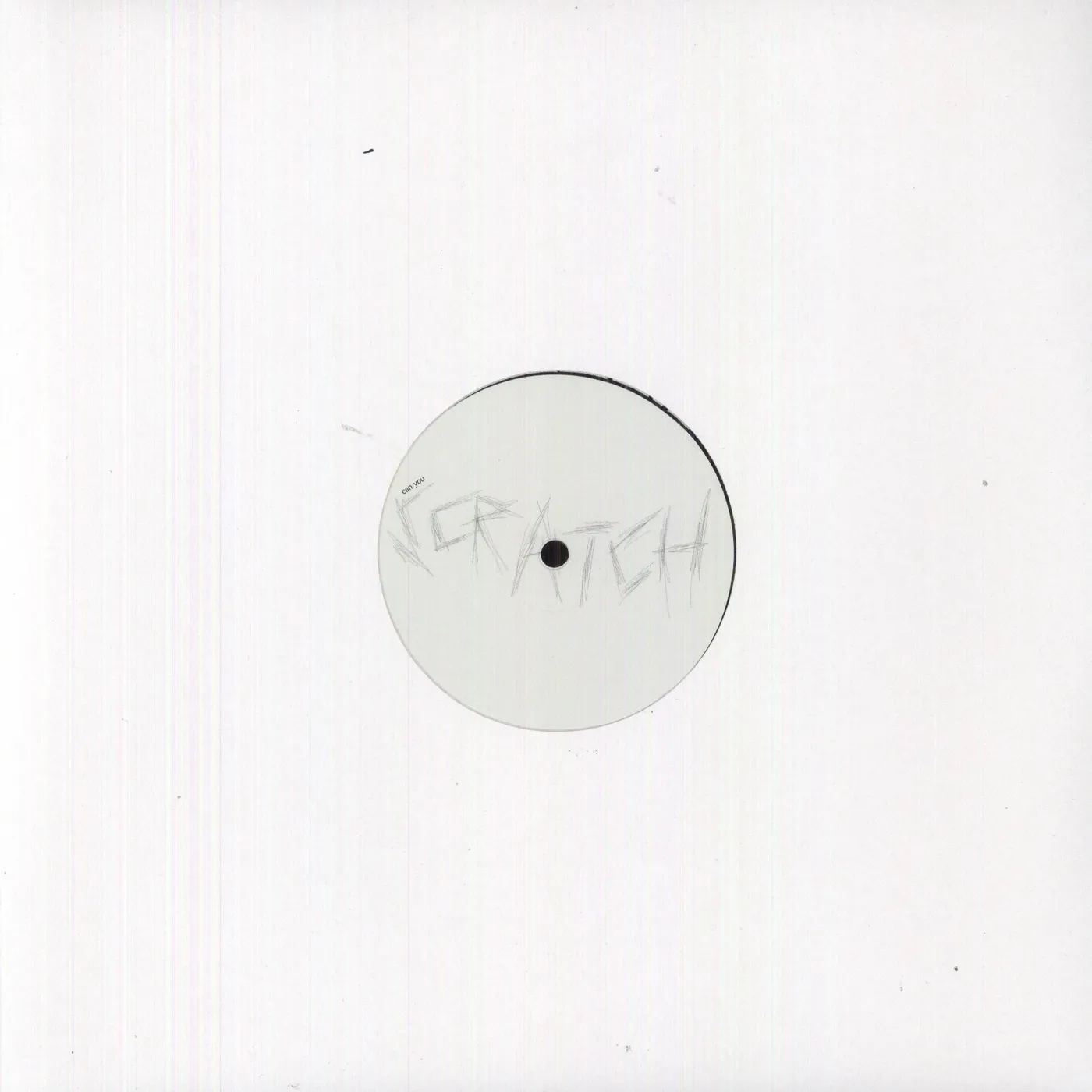 Audio Werner CAN YOU SCRATCH Vinyl Record