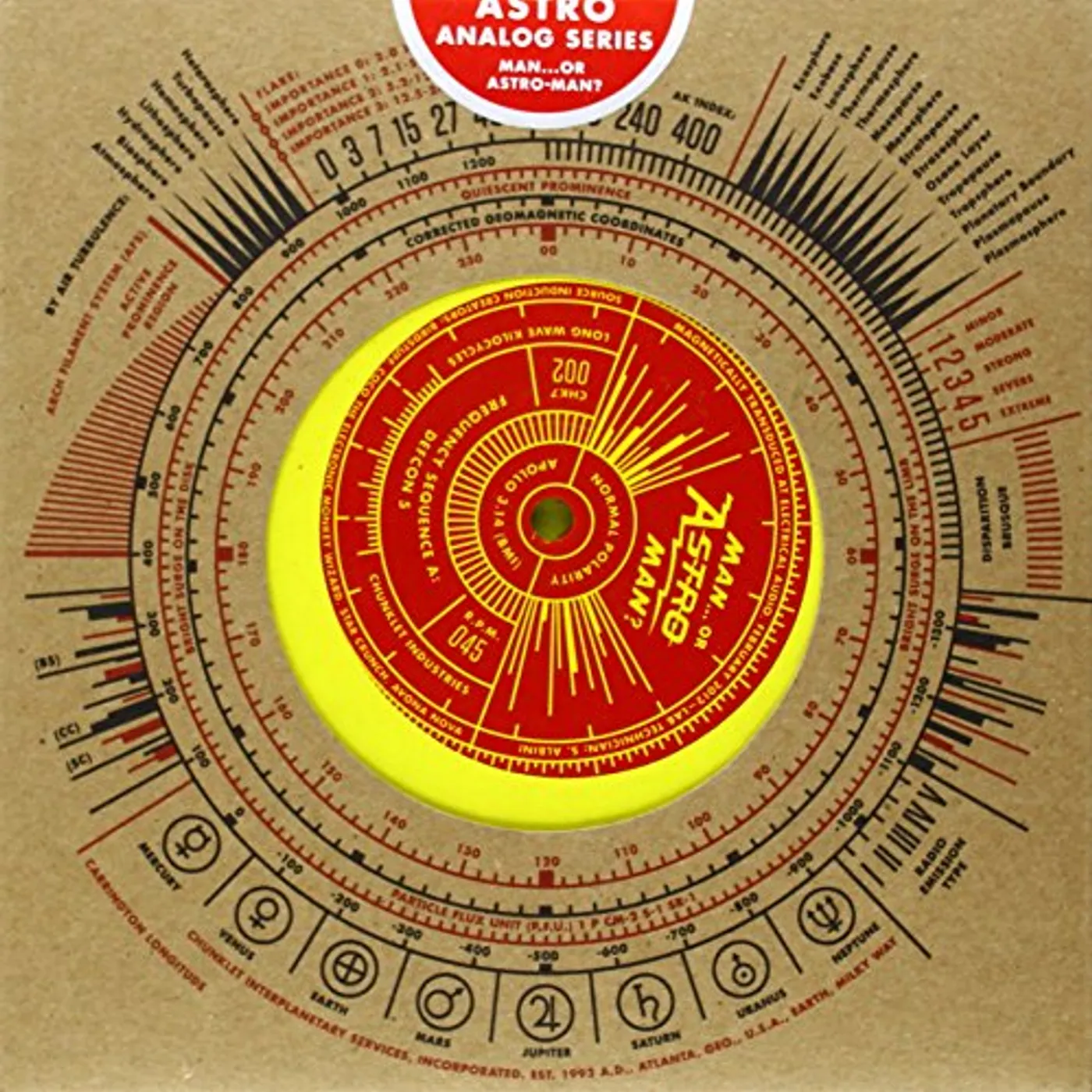 Man Or Astro-Man? ANALOG SERIES 1 Vinyl Record