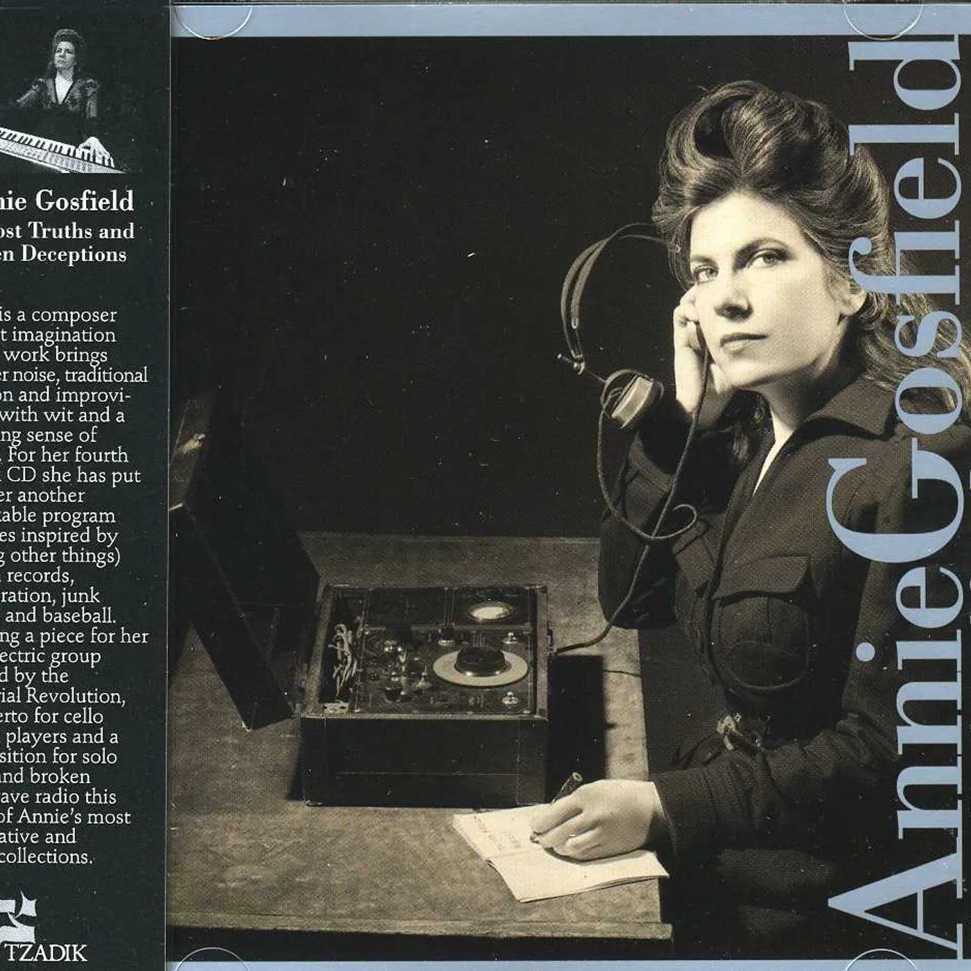 Annie Gosfield ALMOST TRUTHS & OPEN DECEPTIONS CD