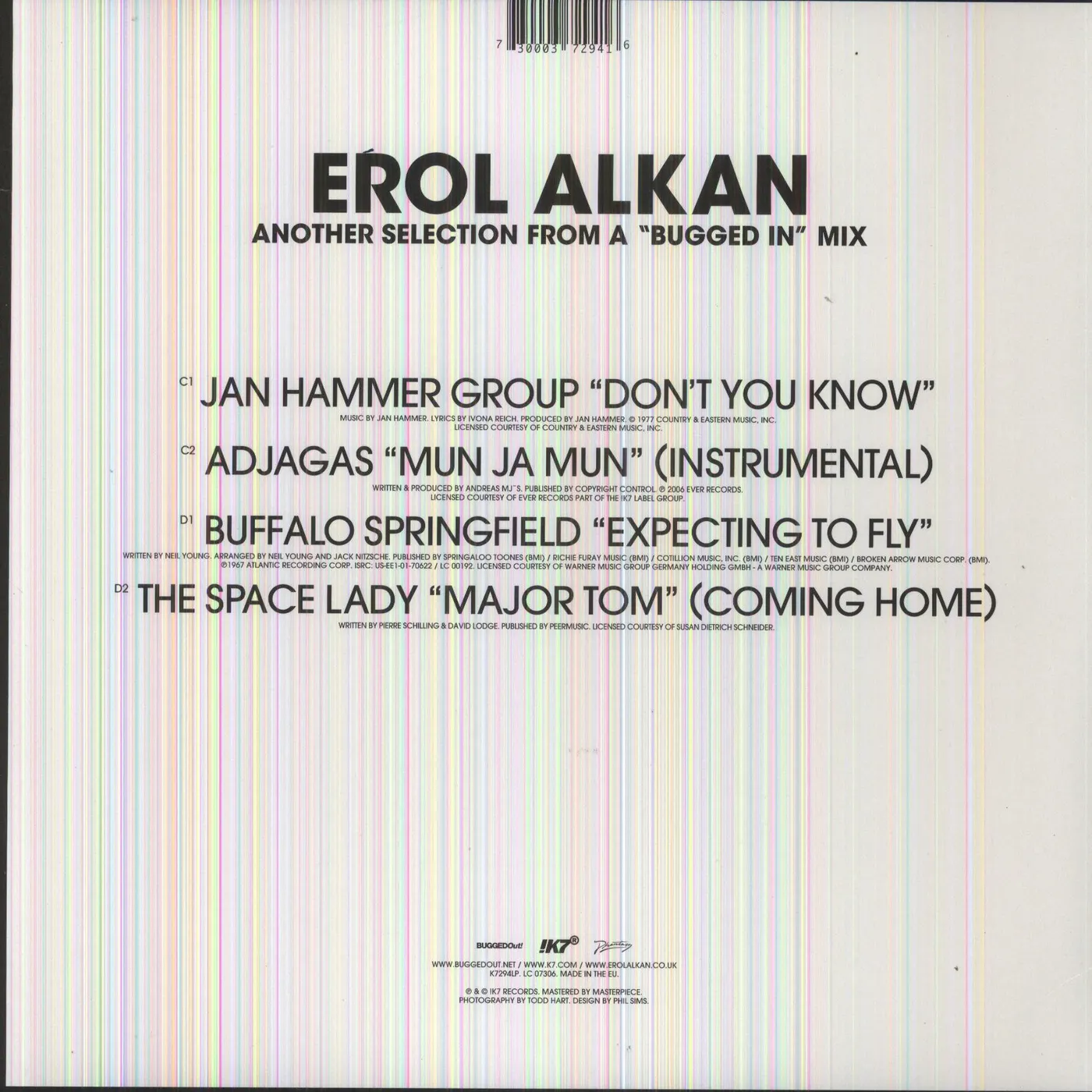 Erol Alkan ANOTHER BUGGED OUT MIX & BUGGED IN SELECTION Vinyl Record