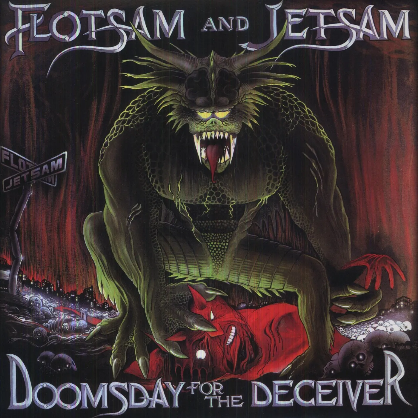 Flotsam & Jetsam Doomsday for the Deceiver Vinyl Record