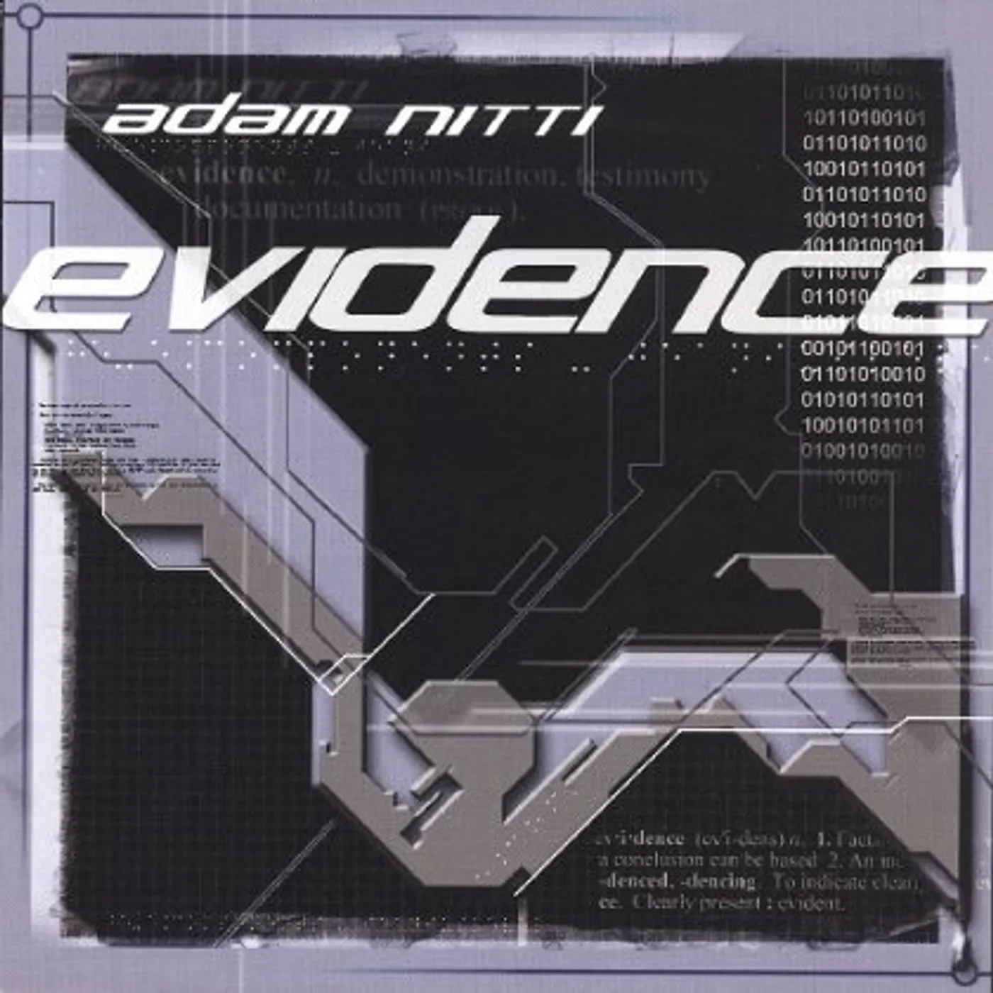 Adam Nitti EVIDENCE CD