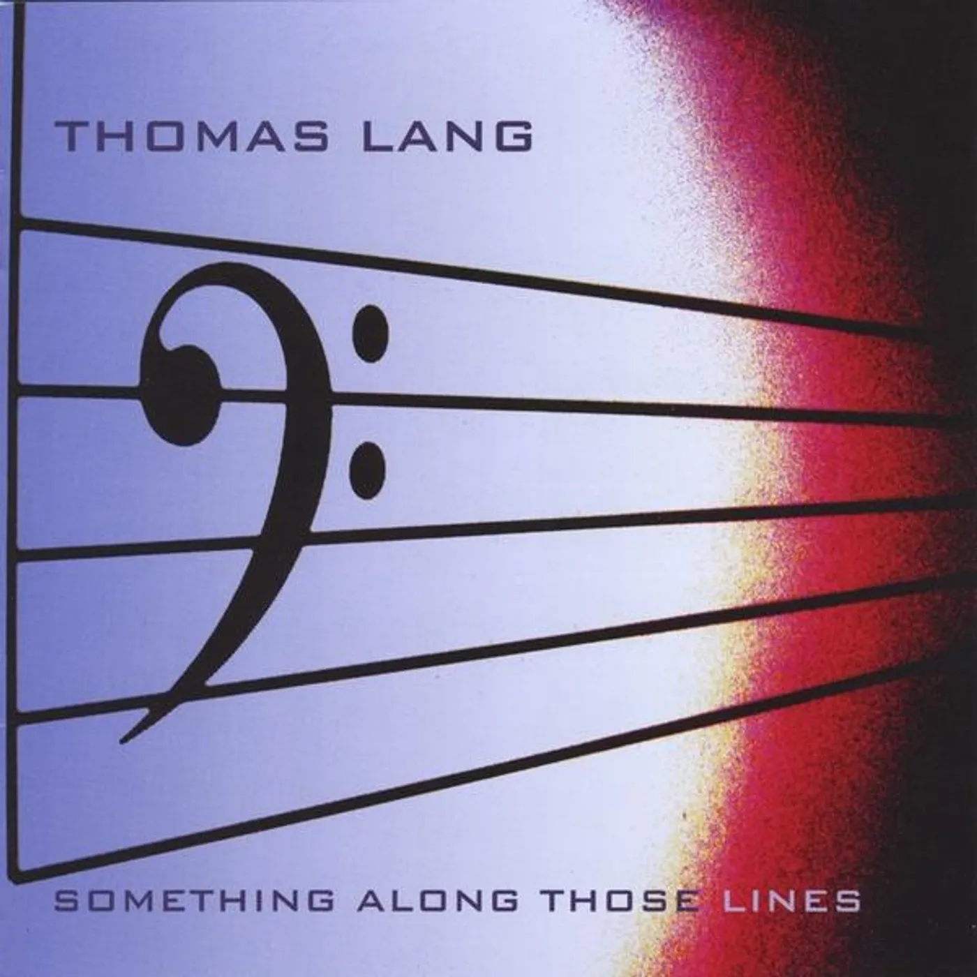 Thomas Lang SOMETHING ALONG THOSE LINES CD