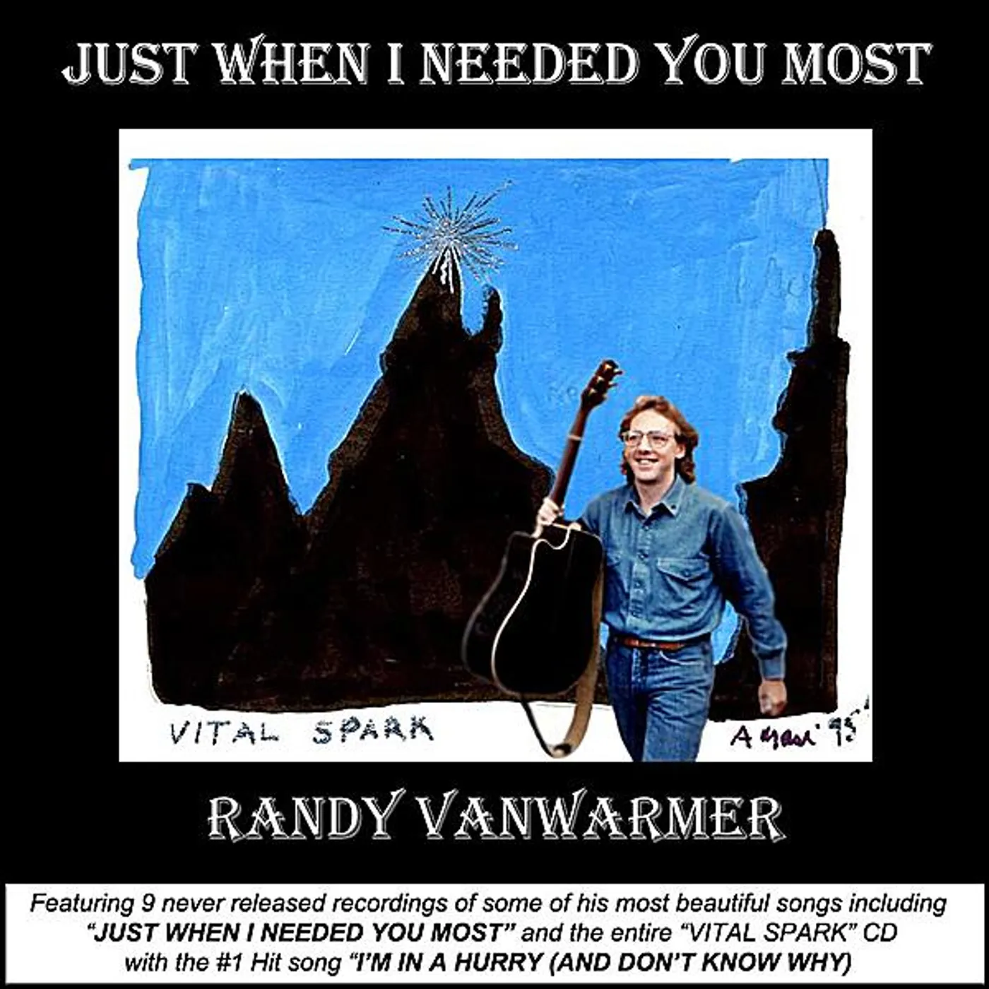 Randy VanWarmer Just When I Needed You Most CD