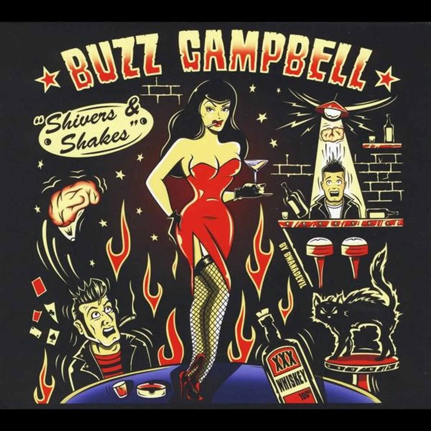 Buzz Campbell SHIVERS & SHAKES CD