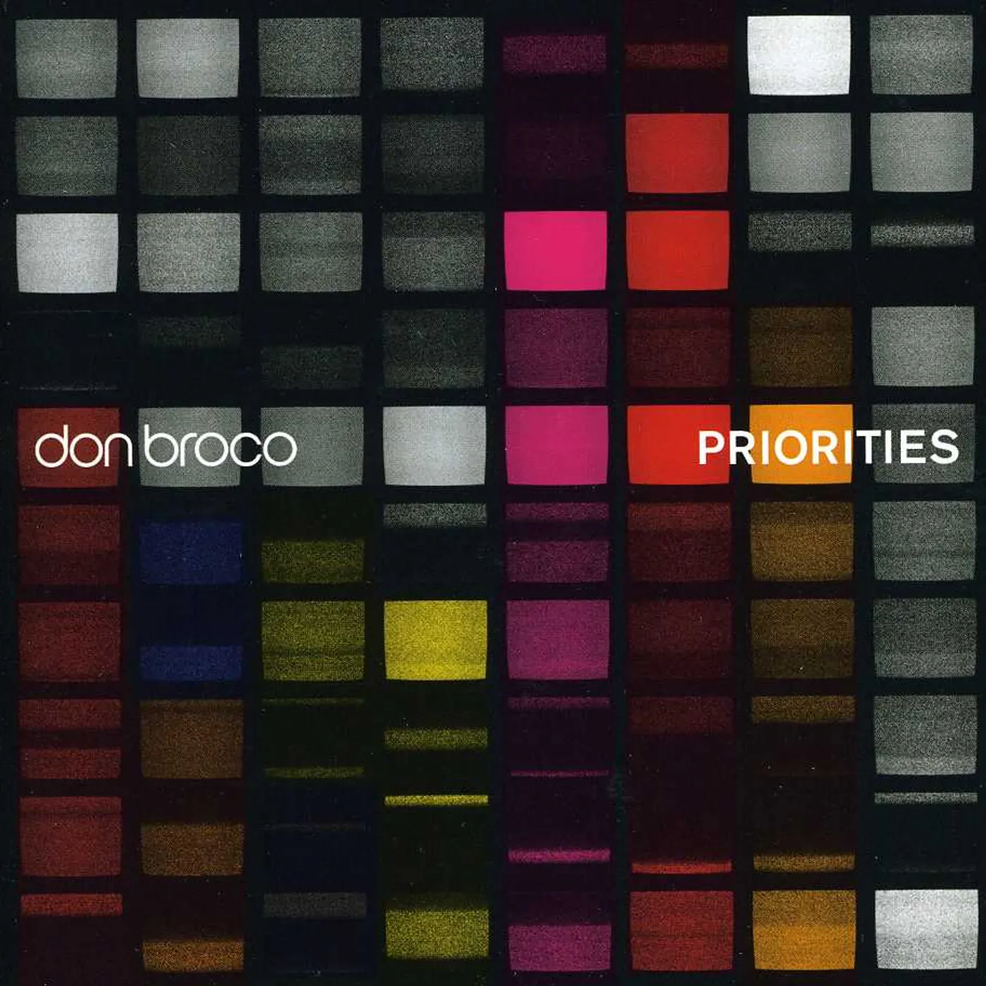 DON BROCO PRIORITIES CD