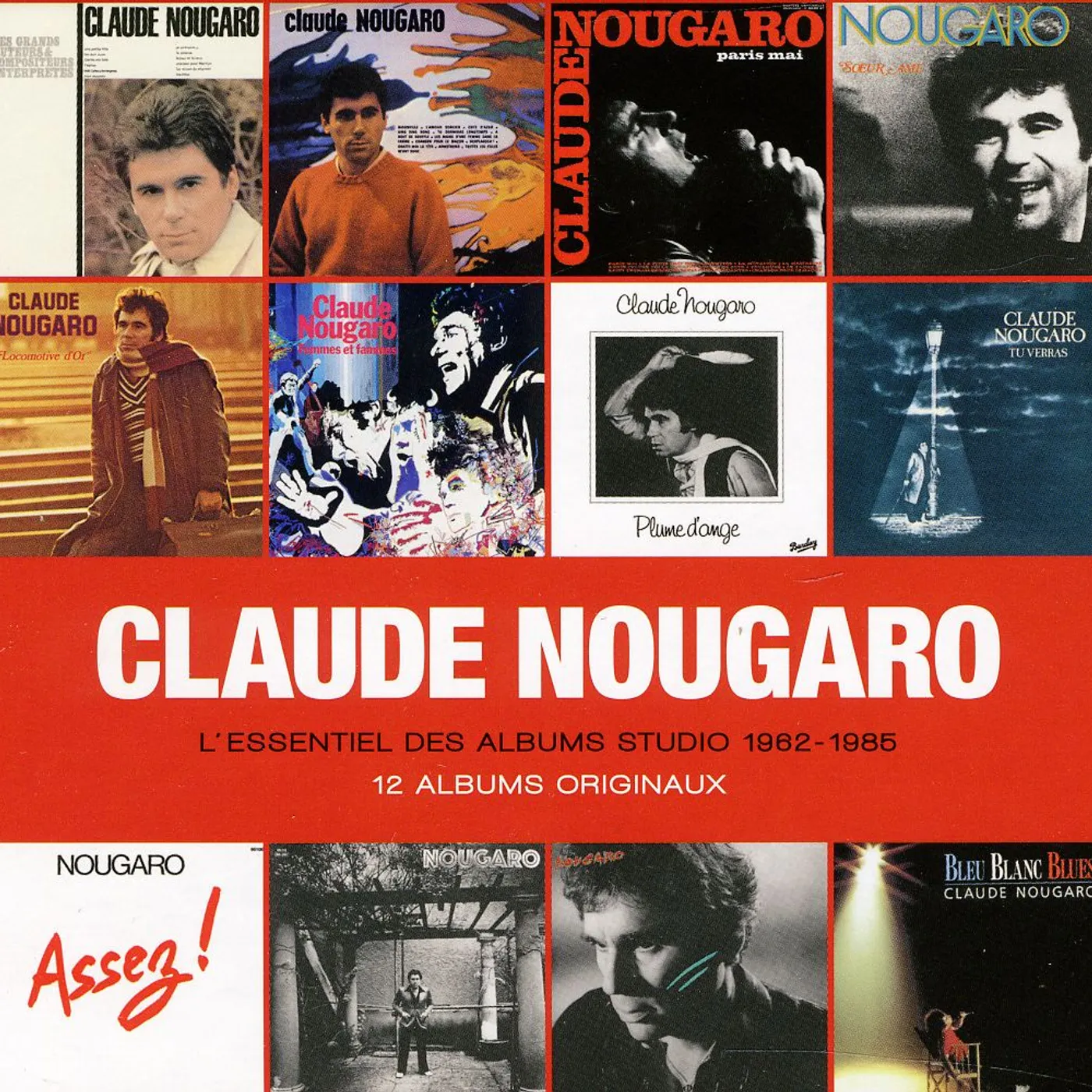 Claude Nougaro L'ESSENTIEL STUDIO 1962 - 1985 CD