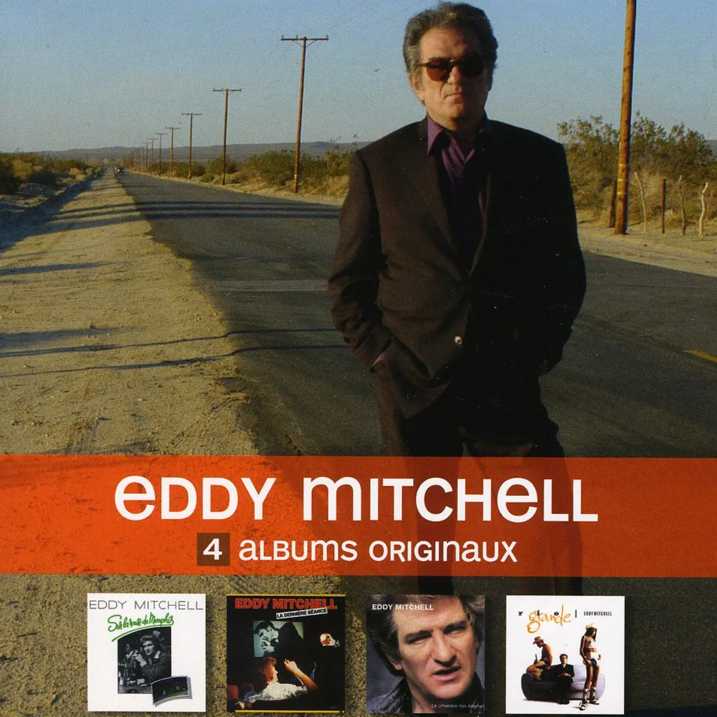 Eddy Mitchell 4 ORIGINAL ALBUMS CD