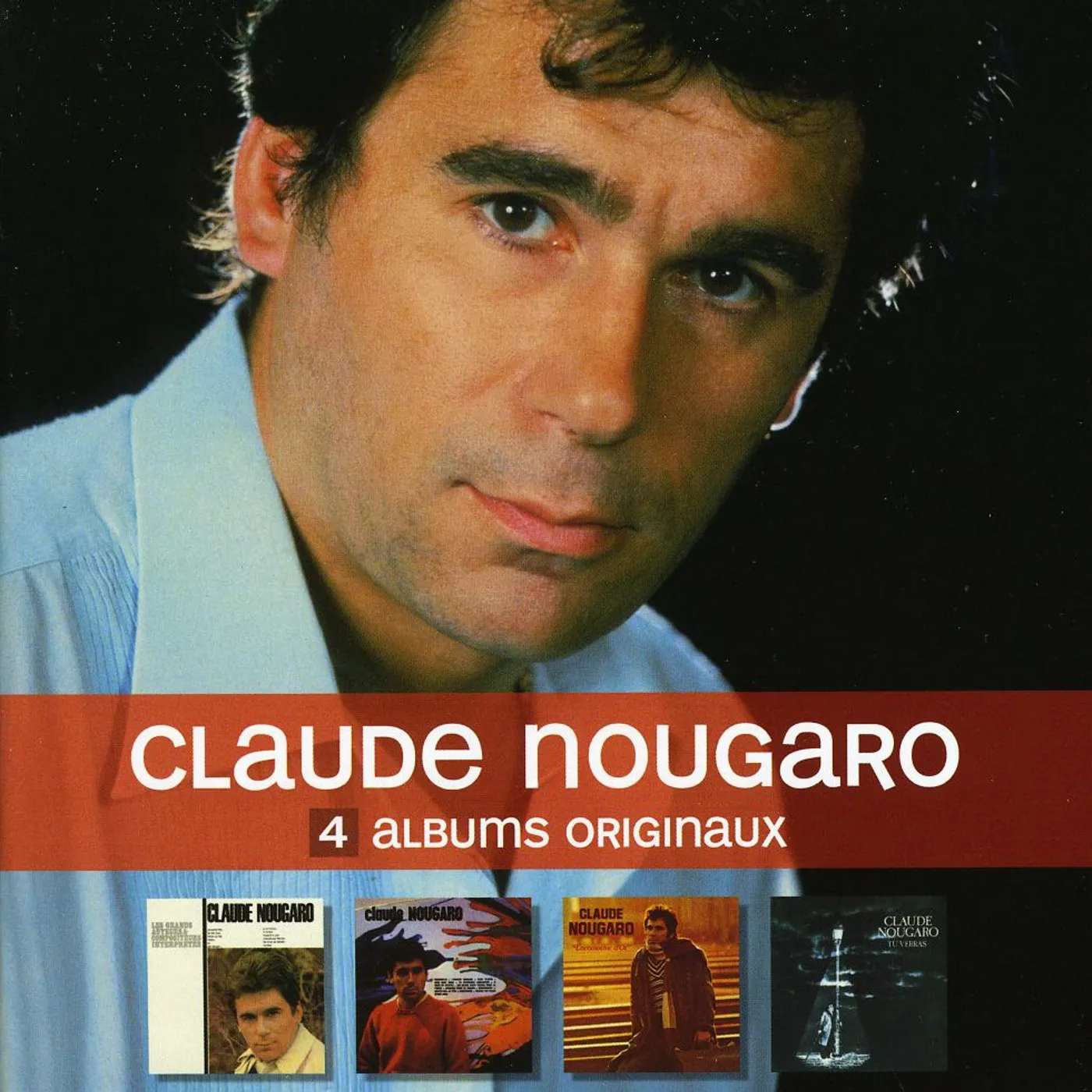 Claude Nougaro 4 ORIGINAL ALBUMS CD