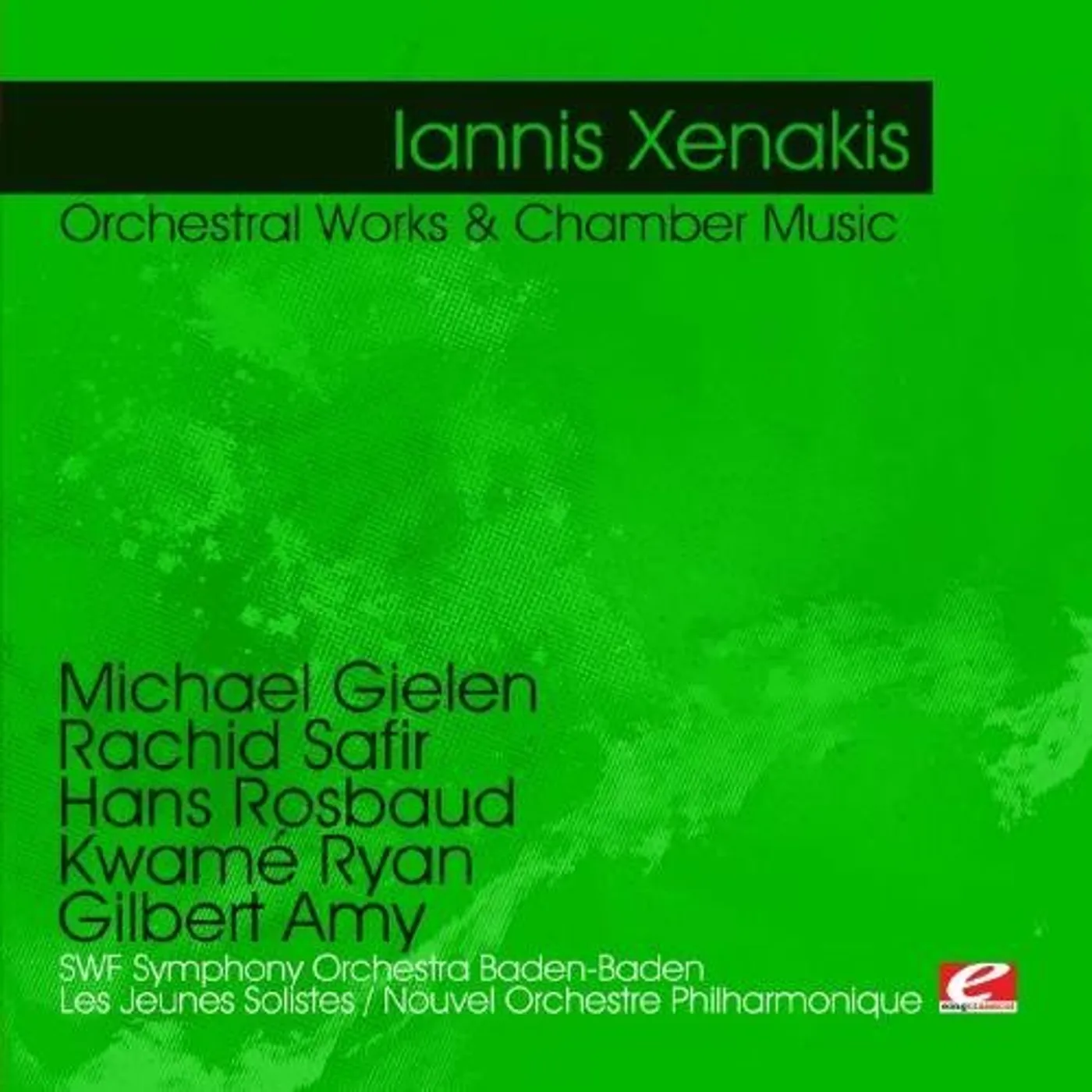Iannis Xenakis XENAKIS: ORCHESTRAL WORKS & CHAMBER MUSIC CD