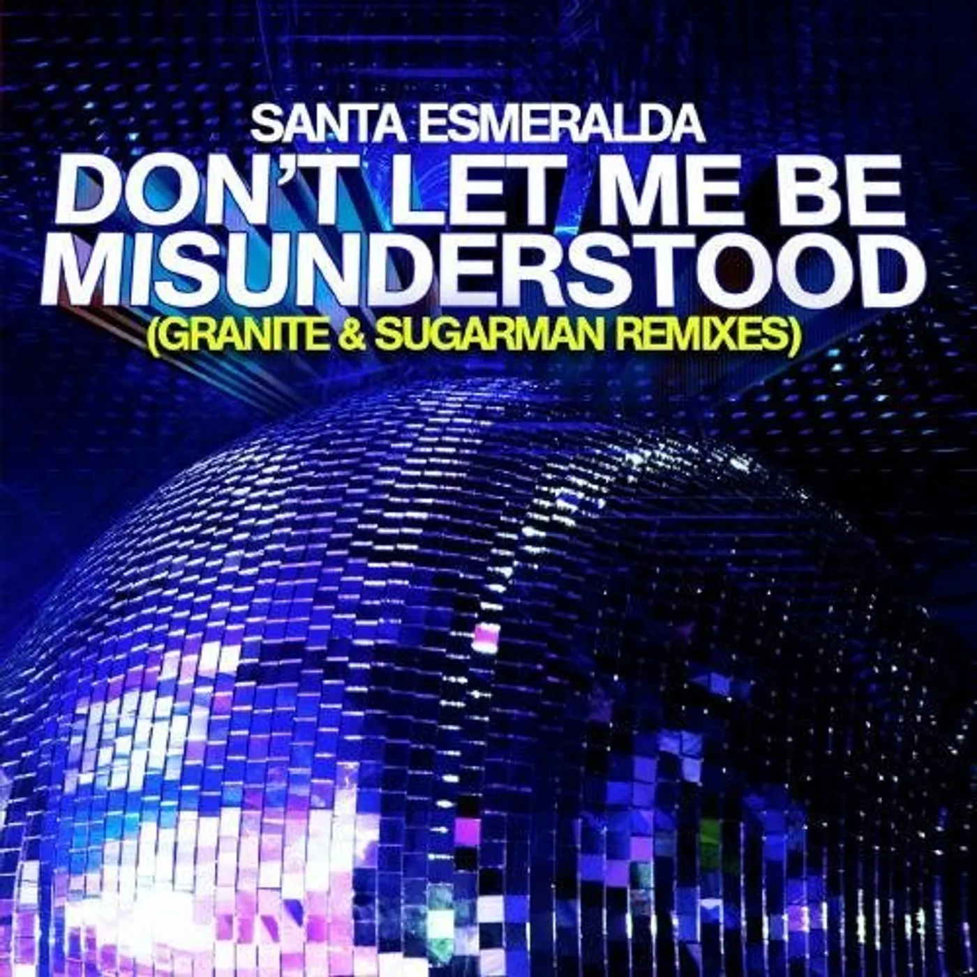 Santa Esmeralda DONT LET ME BE MISUNDERSTOOD CD