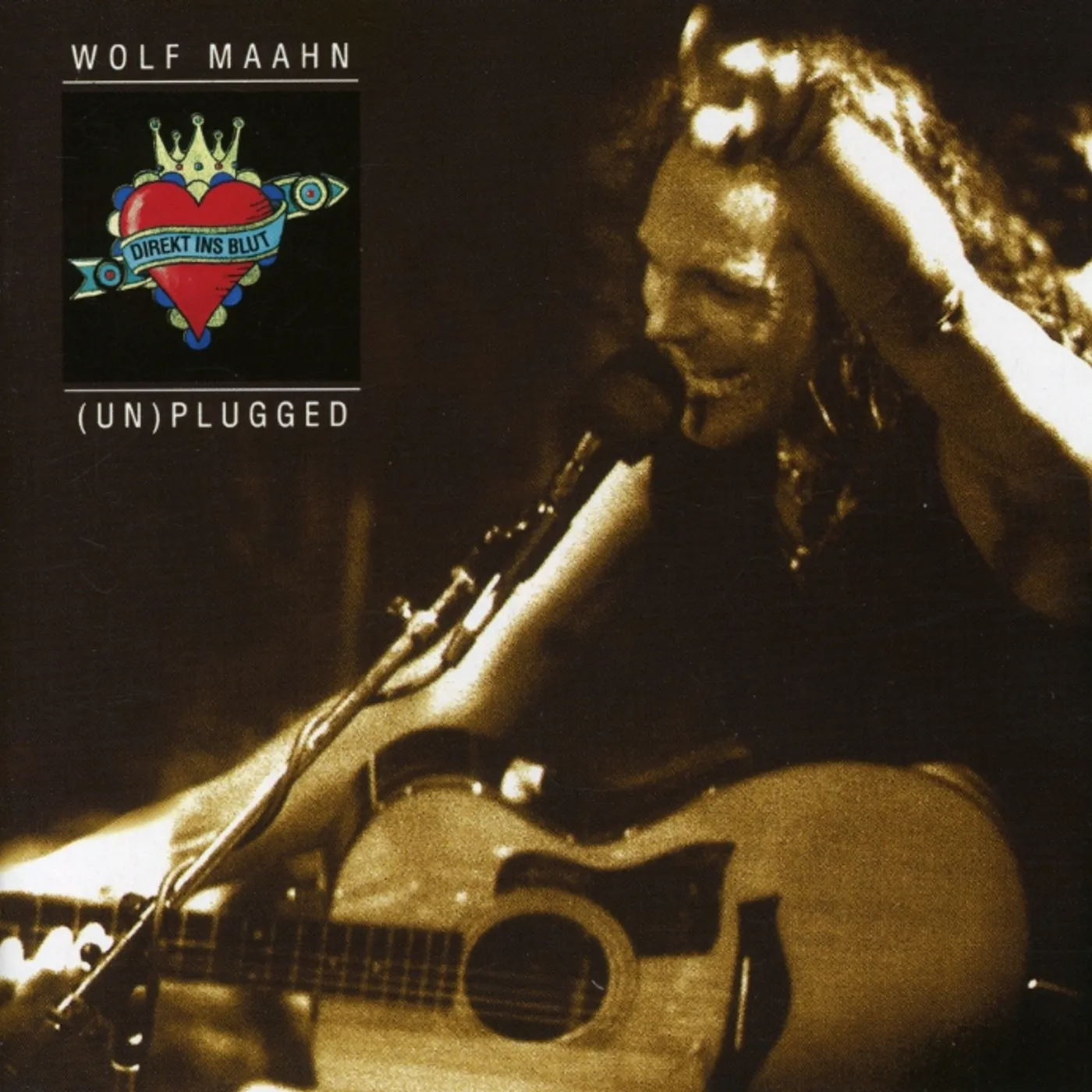 Wolf Maahn DIREKT INS BLUT: UNPLUGGED CD