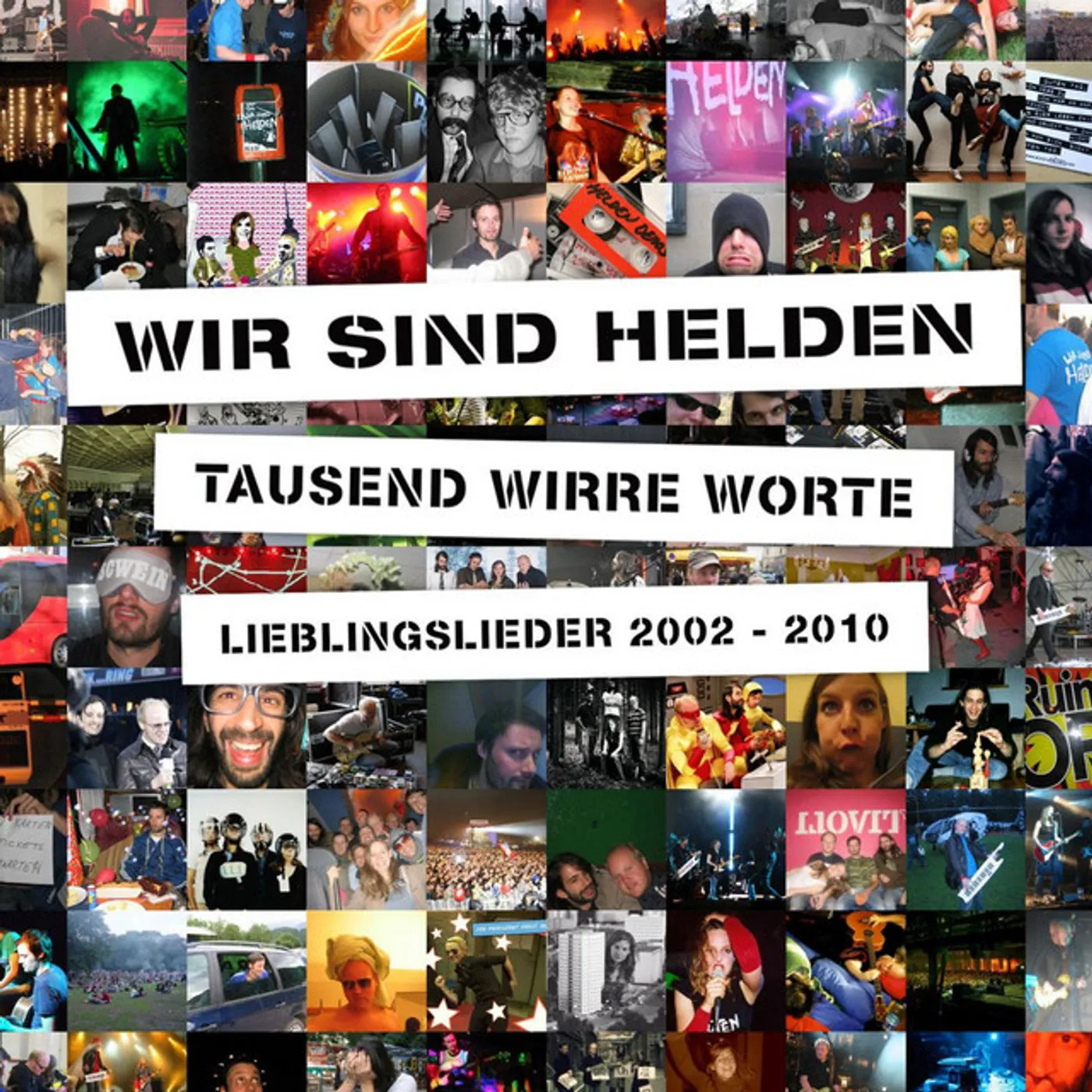 Wir sind Helden TAUSEND WIRRE WORTE: LIEBLINGSLIEDER 2002 - 2010 CD