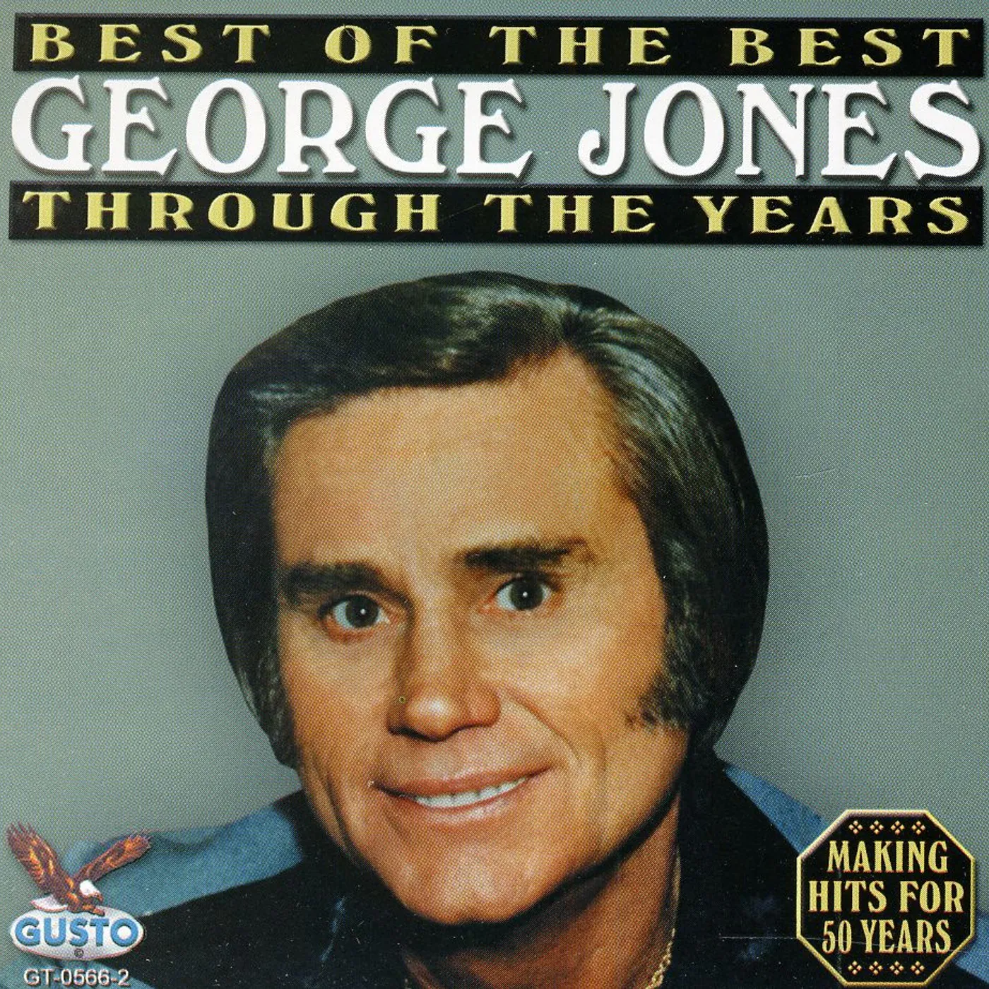 George Jones BEST THROUGH THE YEARS CD