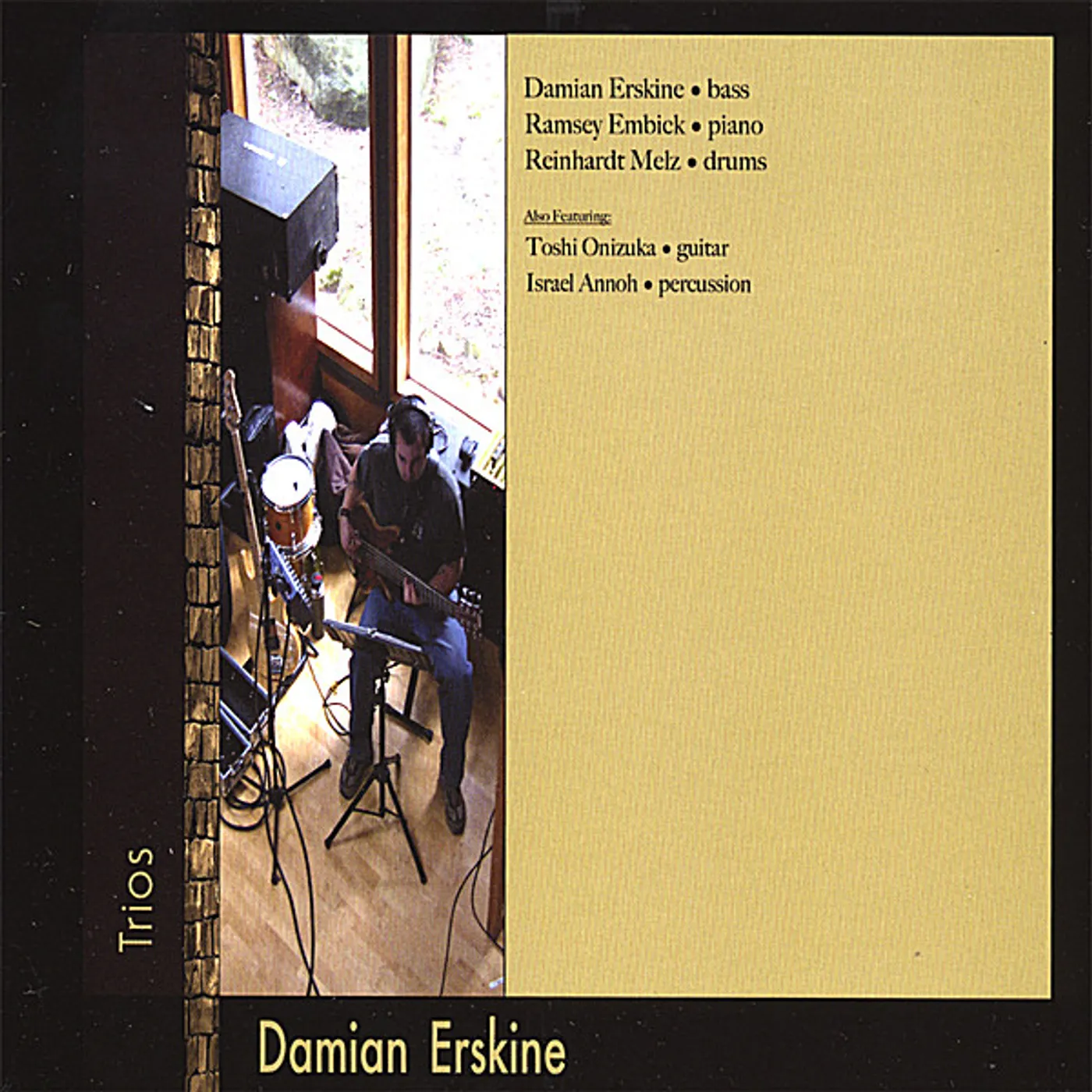 Damian Erskine TRIOS CD