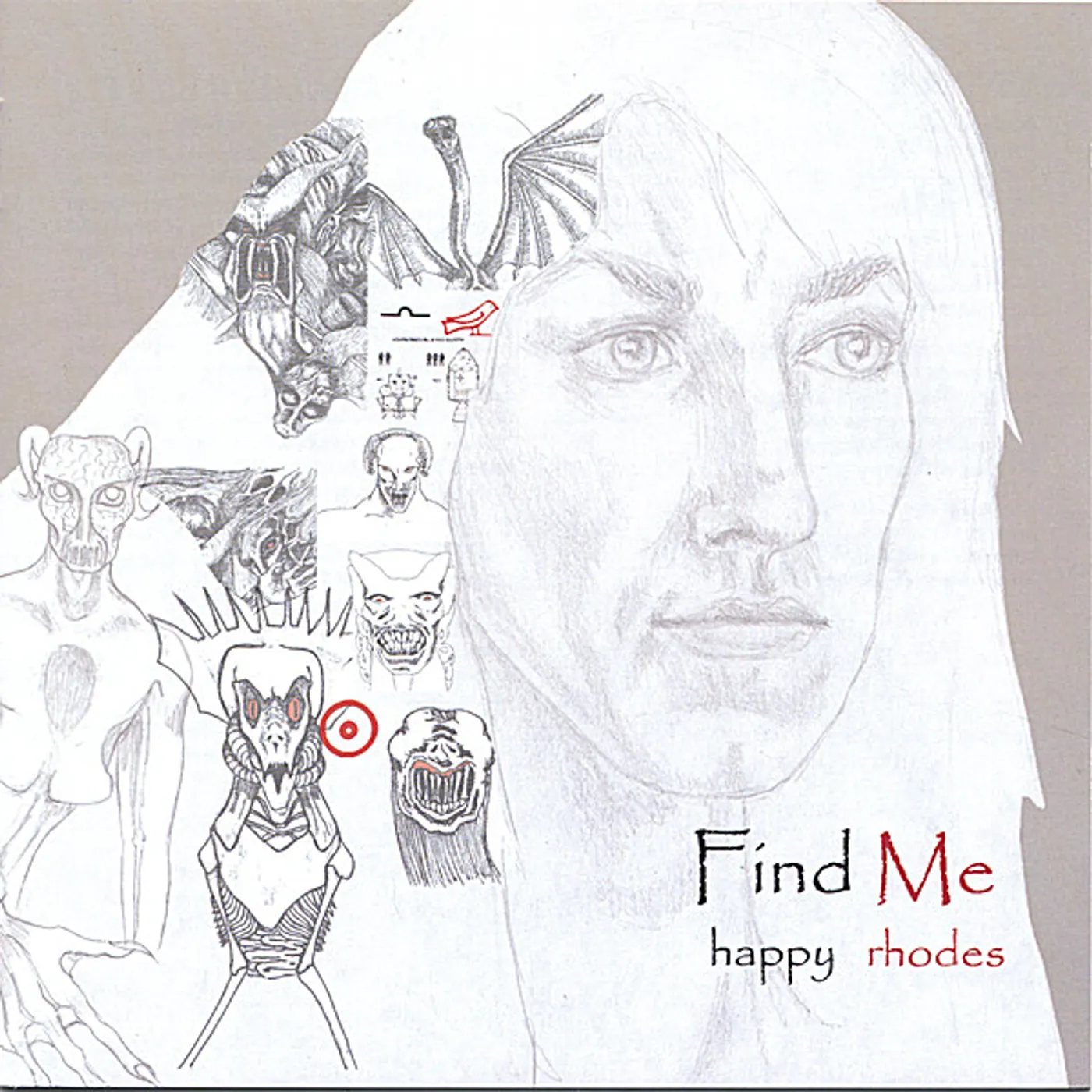 Happy Rhodes FIND ME CD