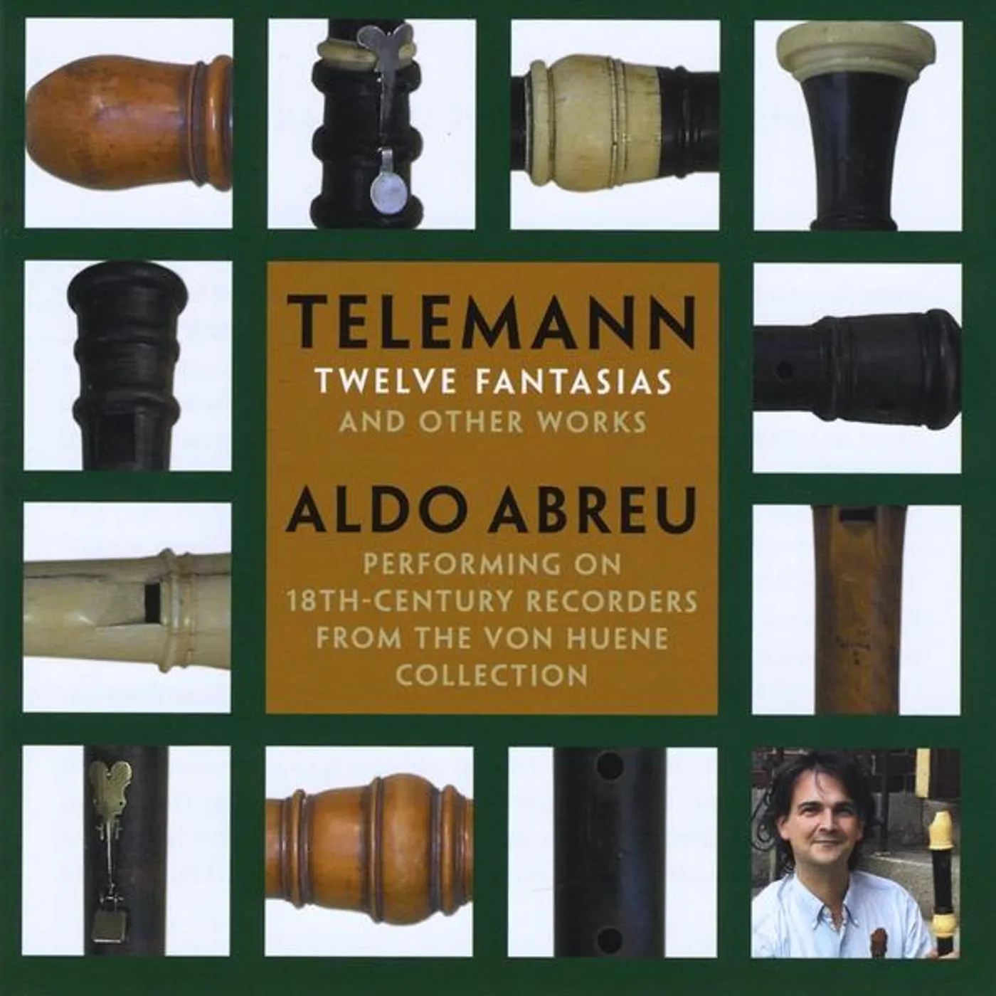 Aldo Abreu TELEMANN: TWELVE FANTASIAS CD