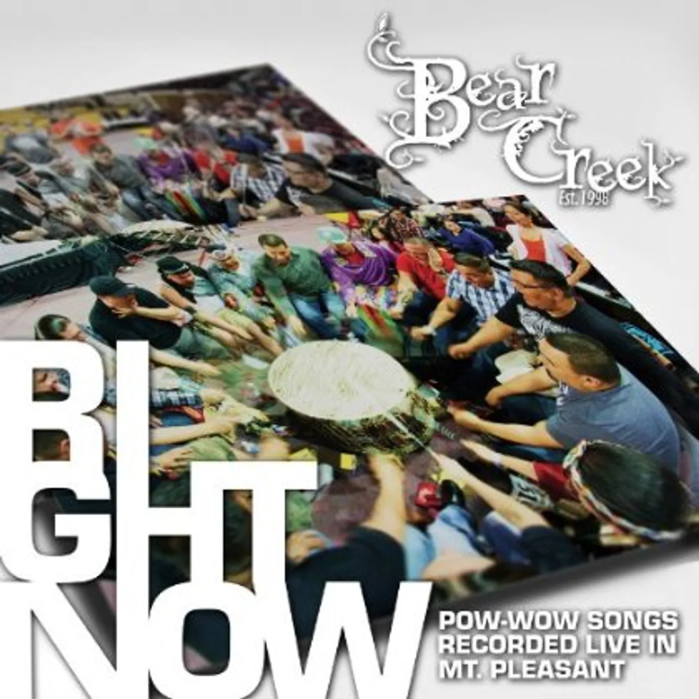 Bear Creek RIGHT NOW: POW-WOW SONGS RECORDED LIVE IN MT CD