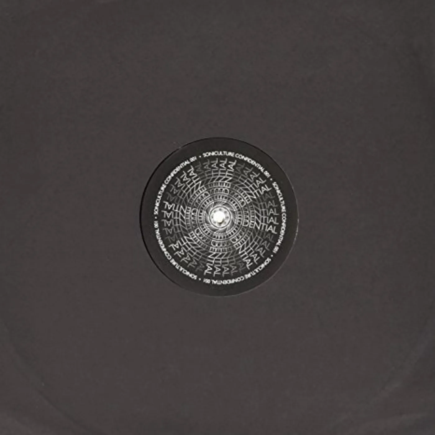 Unknown Soniculture Confidential 001 Vinyl Record