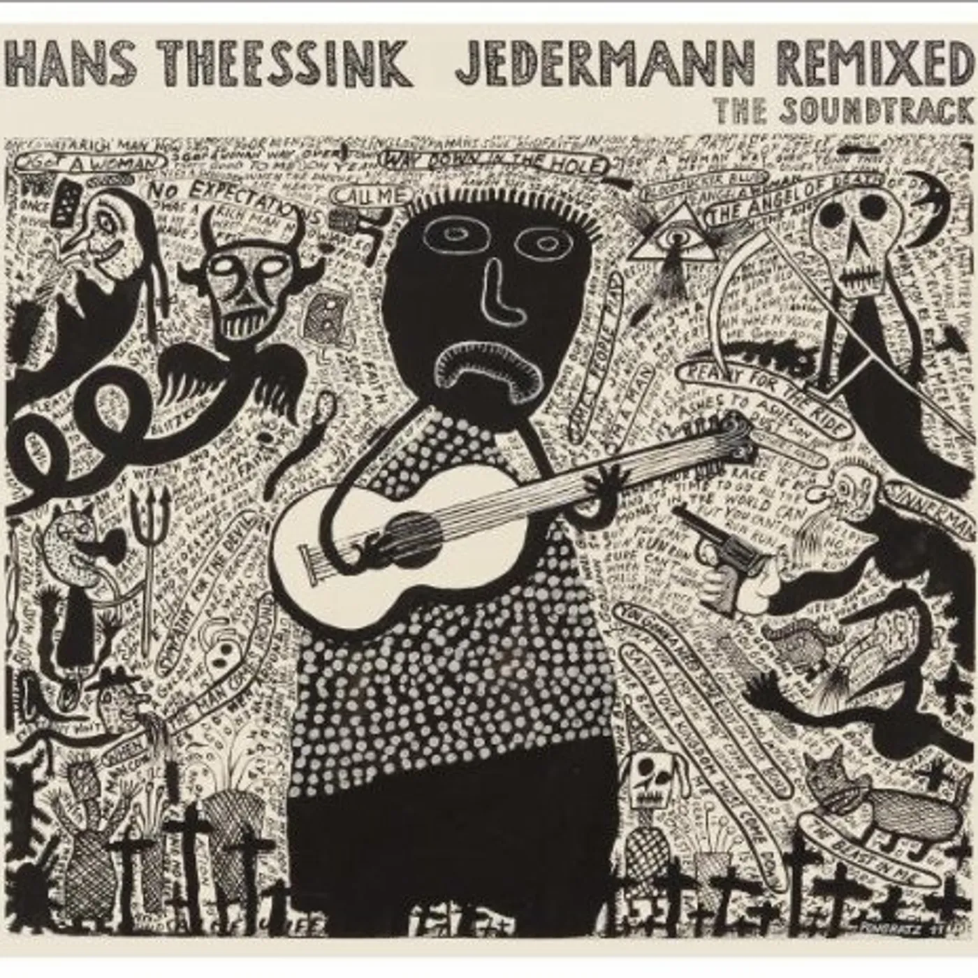 Hans Theessink Jedermann Remixed - The Soundtrack Vinyl Record