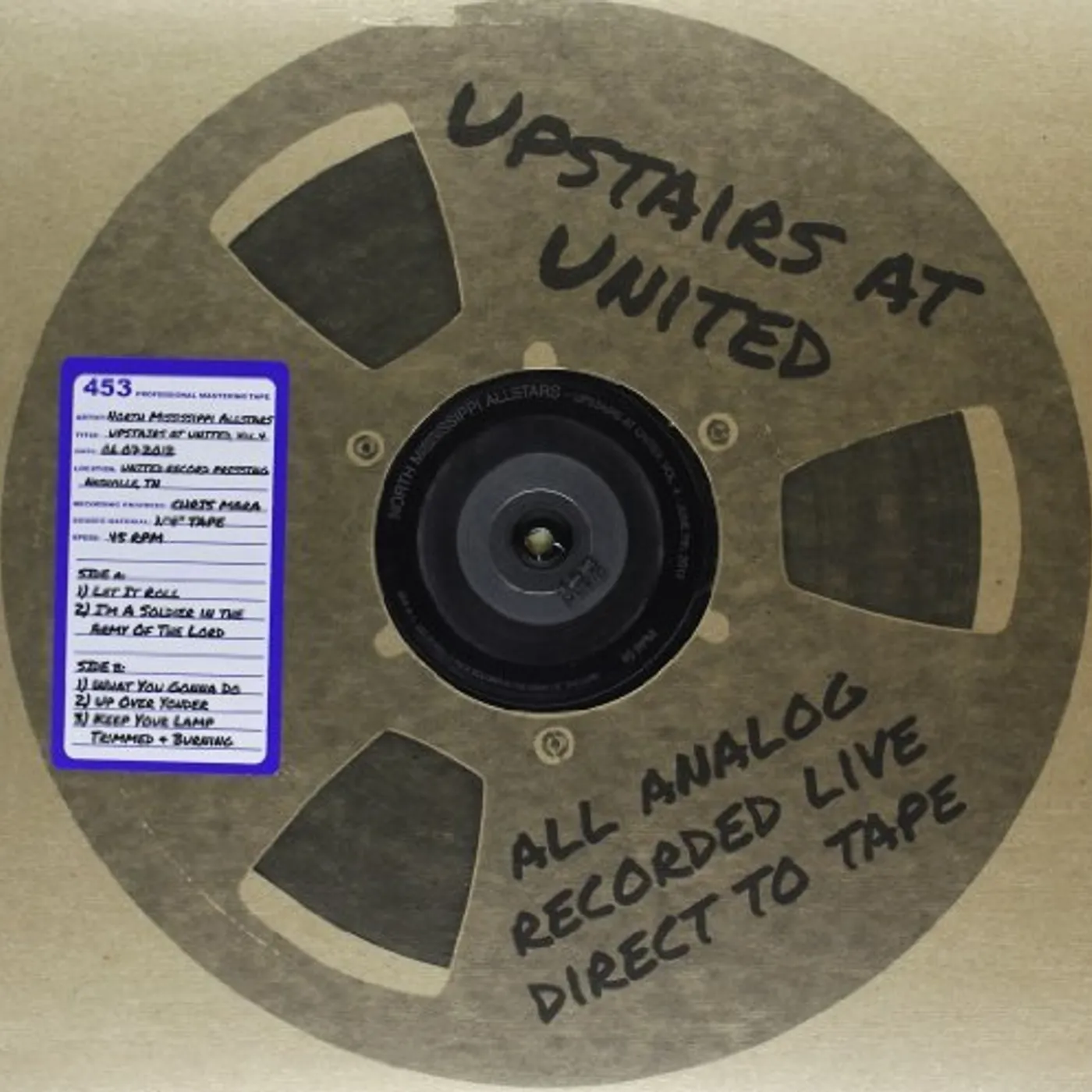 North Mississippi Allstars UPSTAIRS AT UNITED 4 ( 06/7/2012 ) Vinyl Record