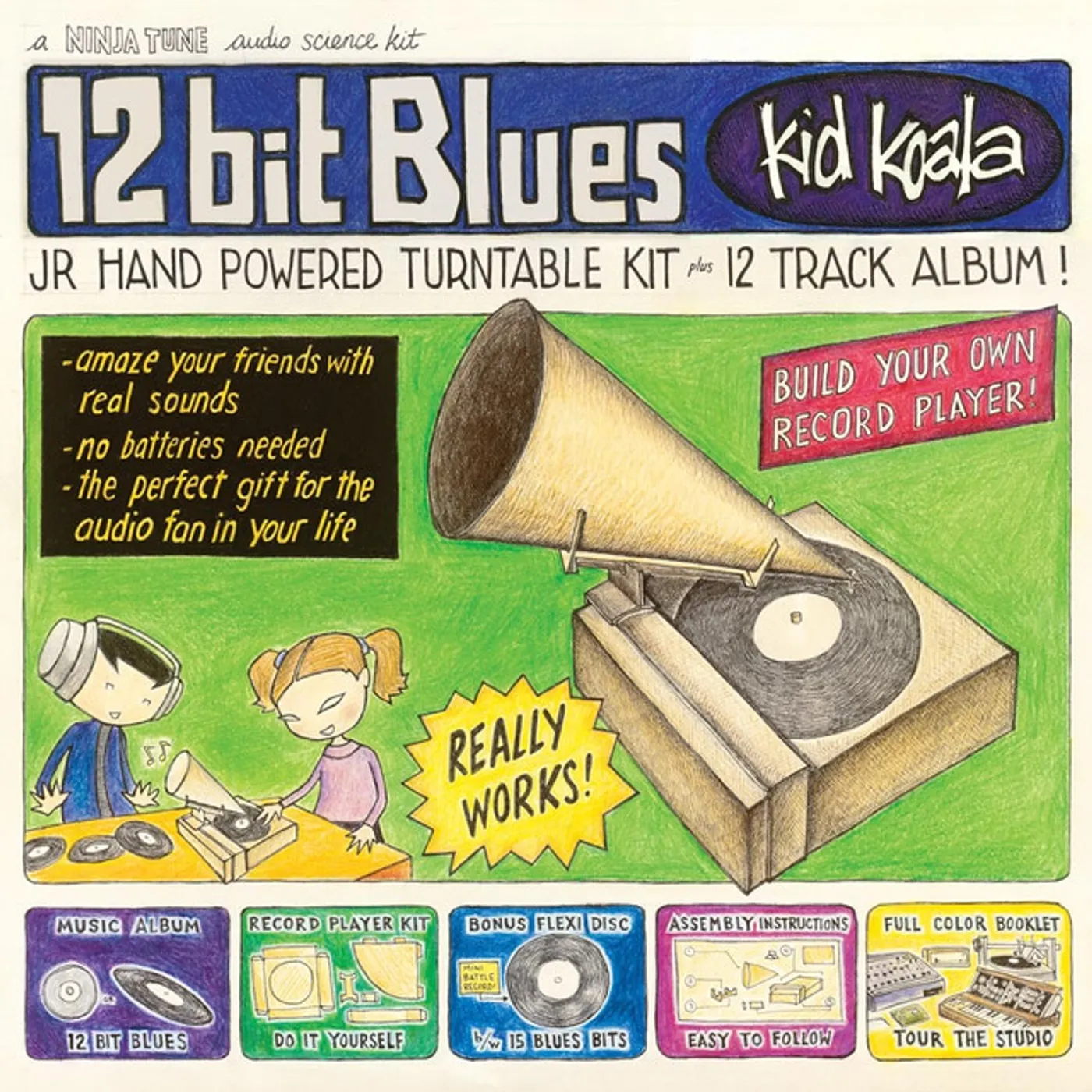 Kid Koala 12 bit Blues Vinyl Record