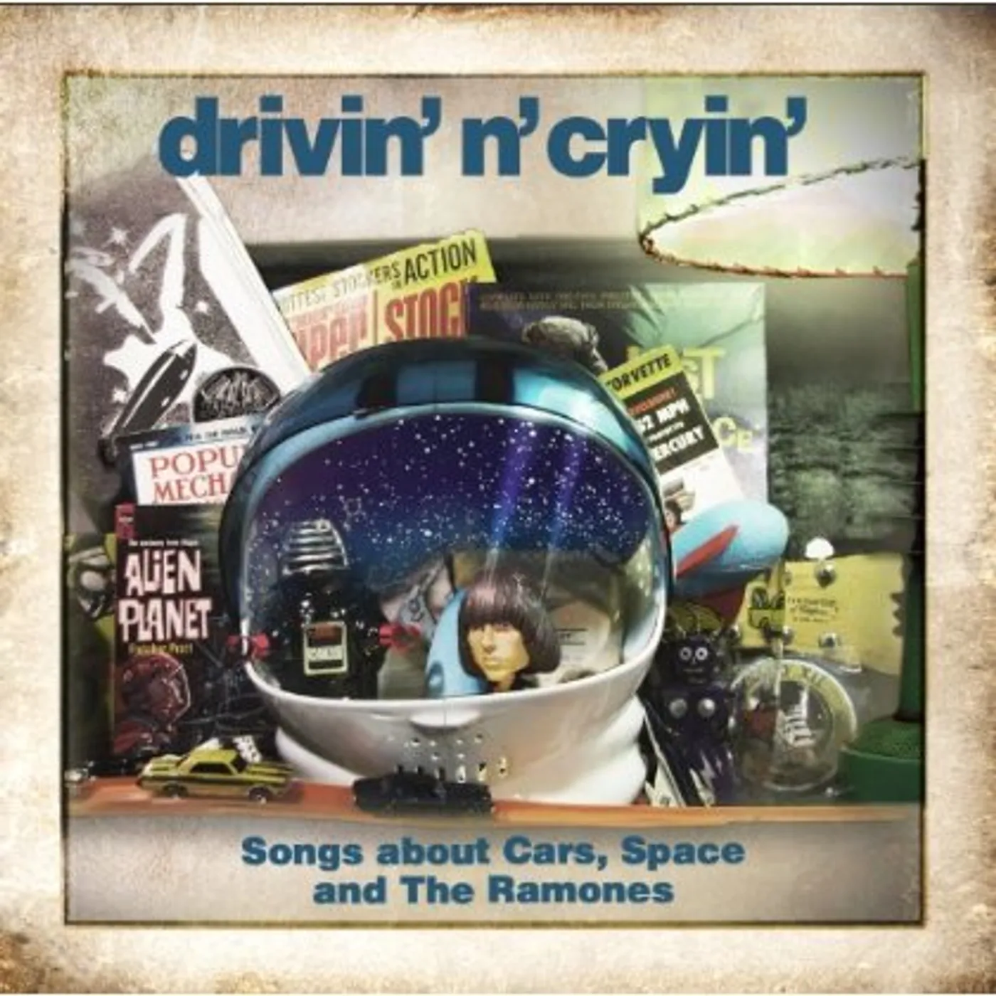 Drivin N Cryin SONGS ABOUT CARS - SPACE & THE RAMONES CD
