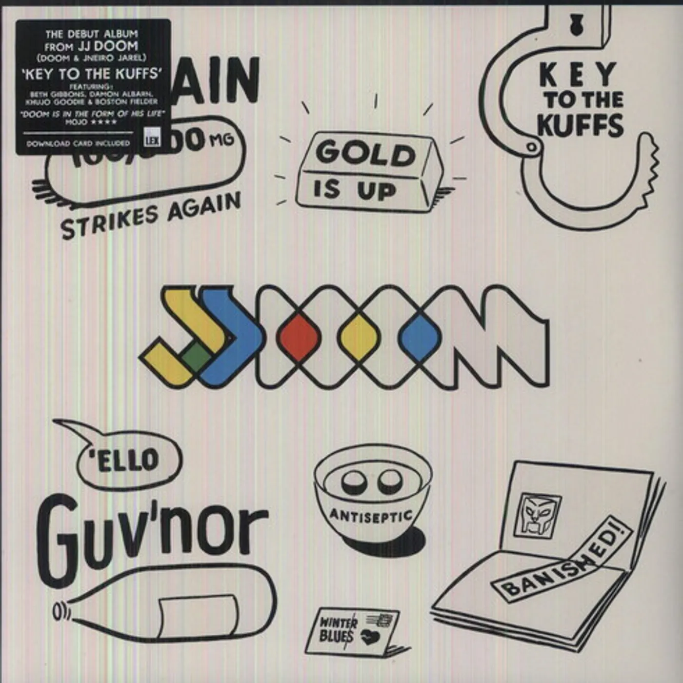 JJ DOOM KEYS TO THE KUFFS (DELUXE) Vinyl Record