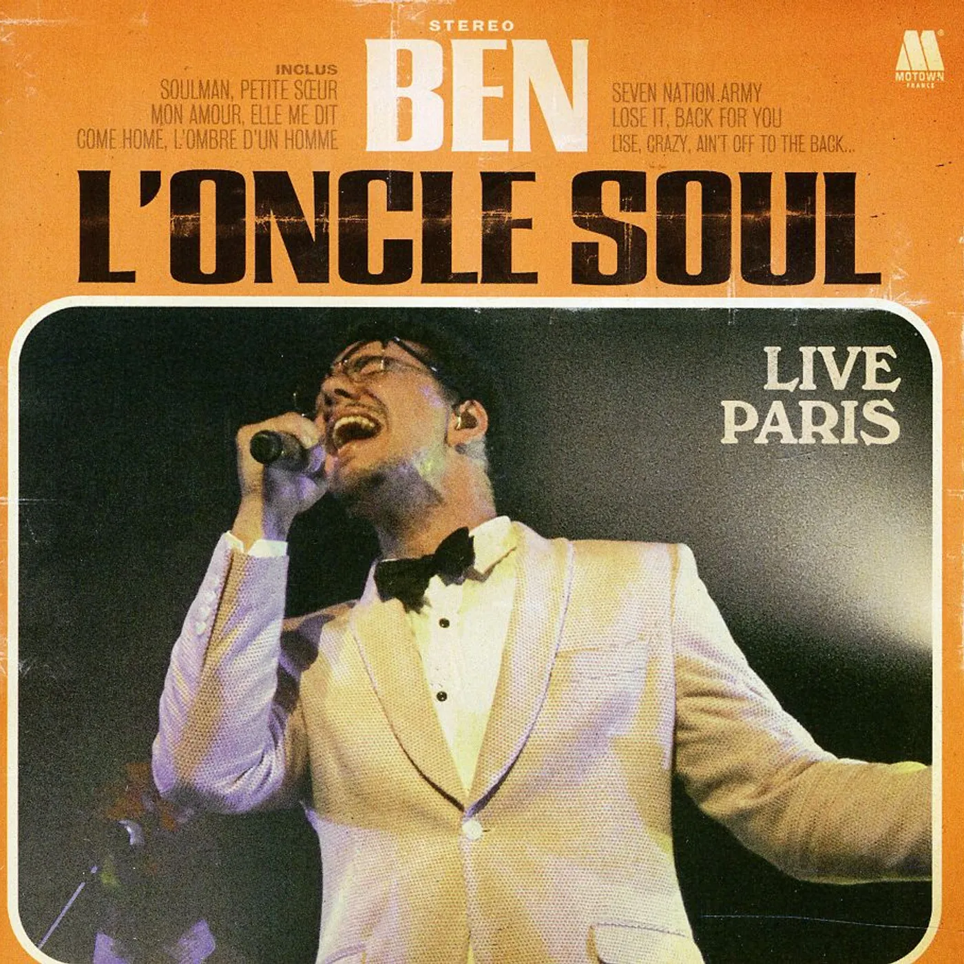 Ben L'Oncle Soul LIVE PARIS CD