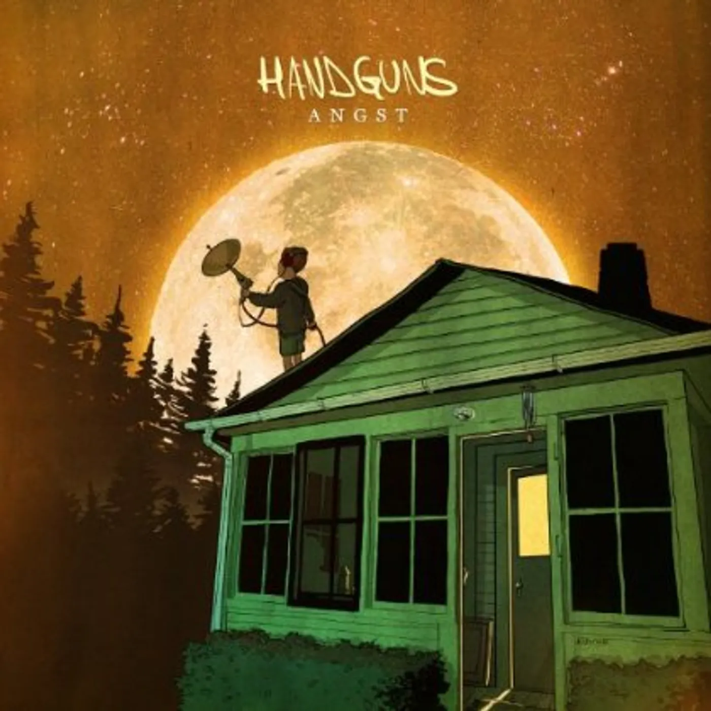 Handguns Angst Vinyl Record