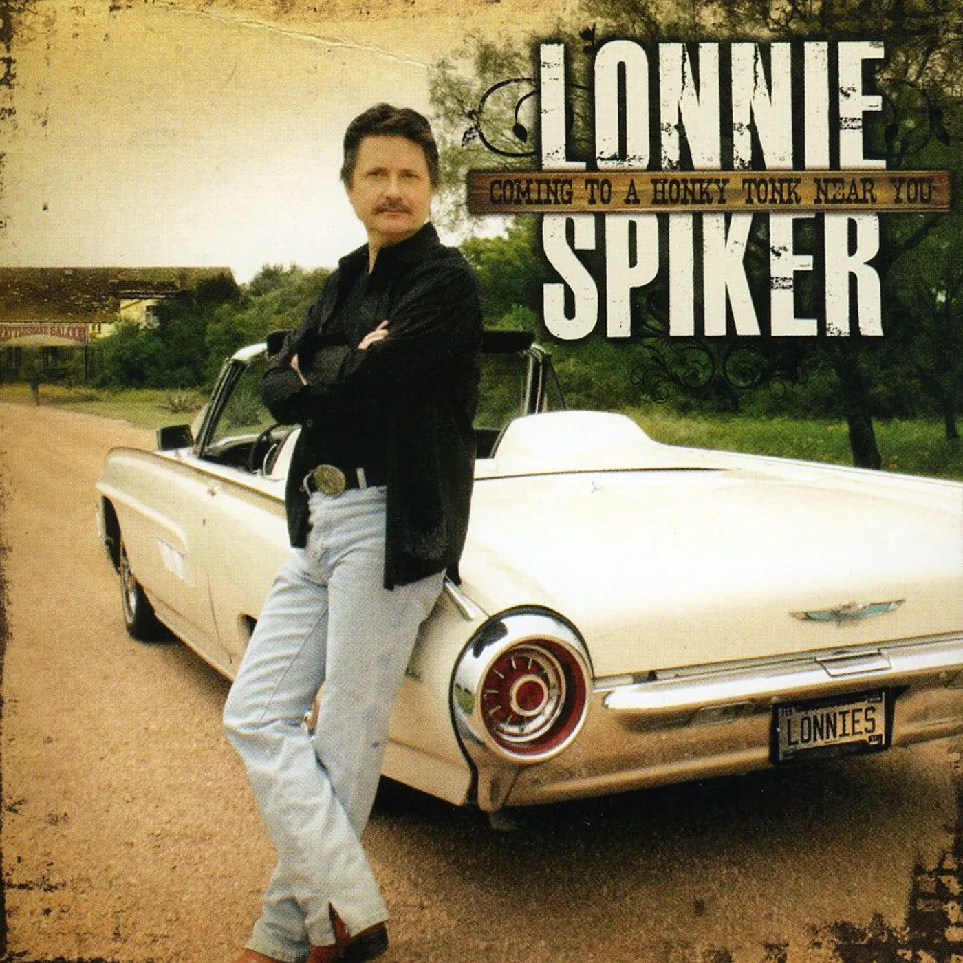 Lonnie Spiker COMING TO A HONKY TONK NEAR YOU CD
