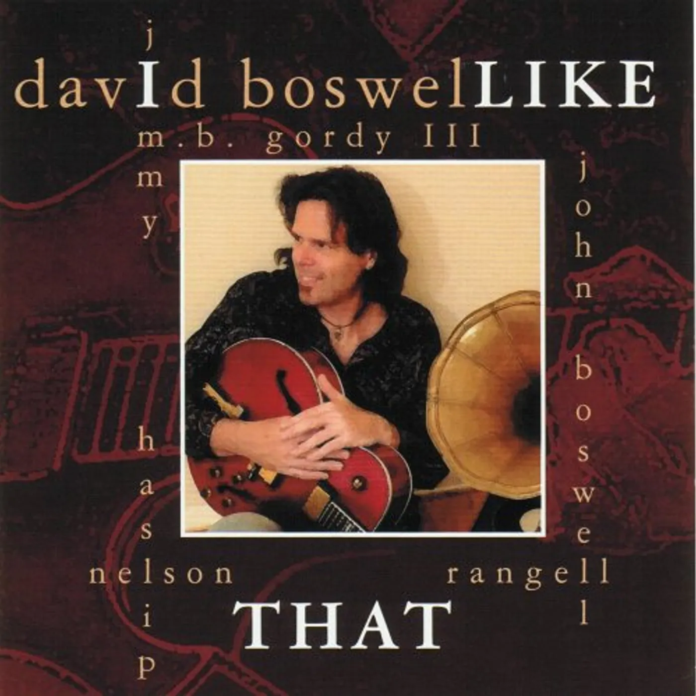 David Boswell I LIKE THAT CD