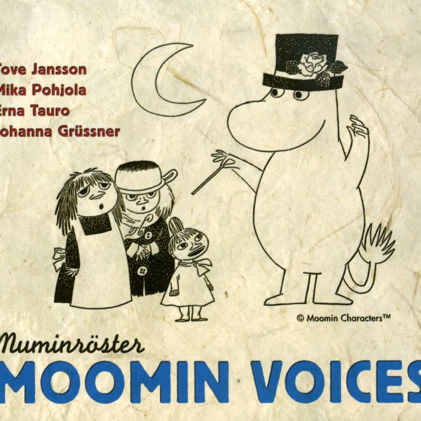 Tove Jansson MOOMIN VOICES / MUMINROSTER CD