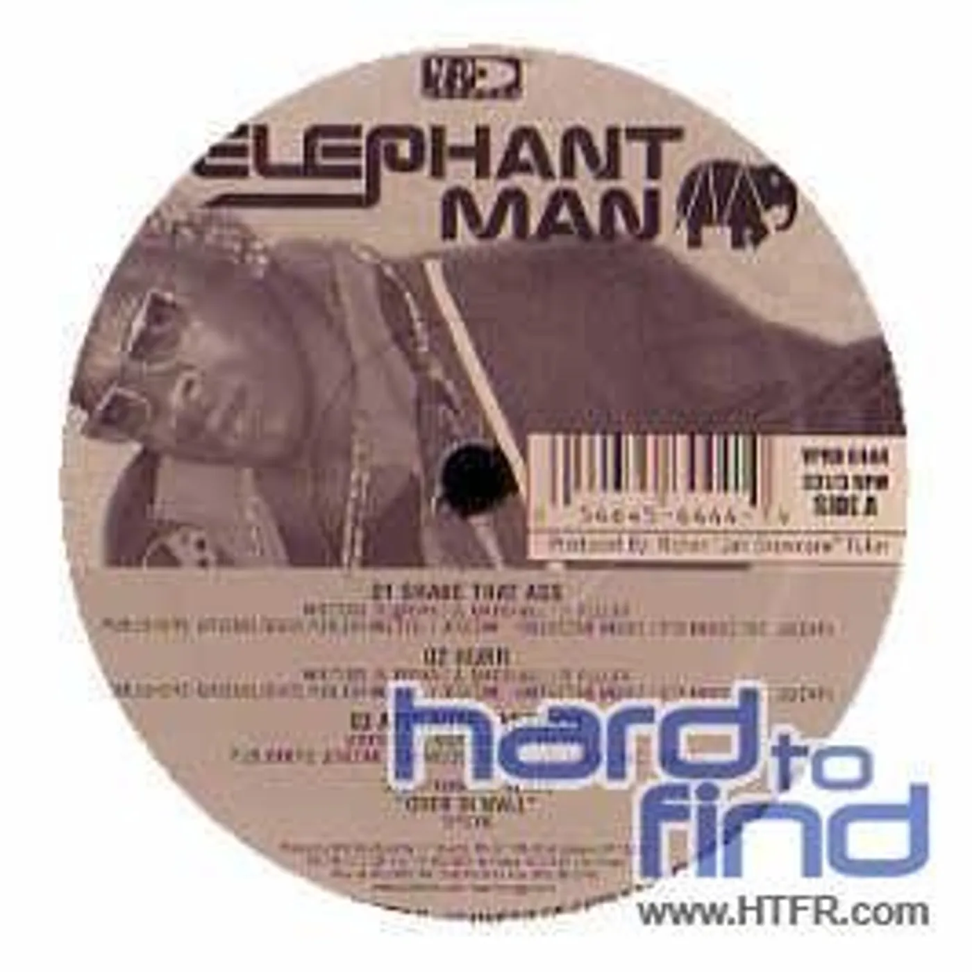 Elephant Man SHAKE THAT ASS Vinyl Record
