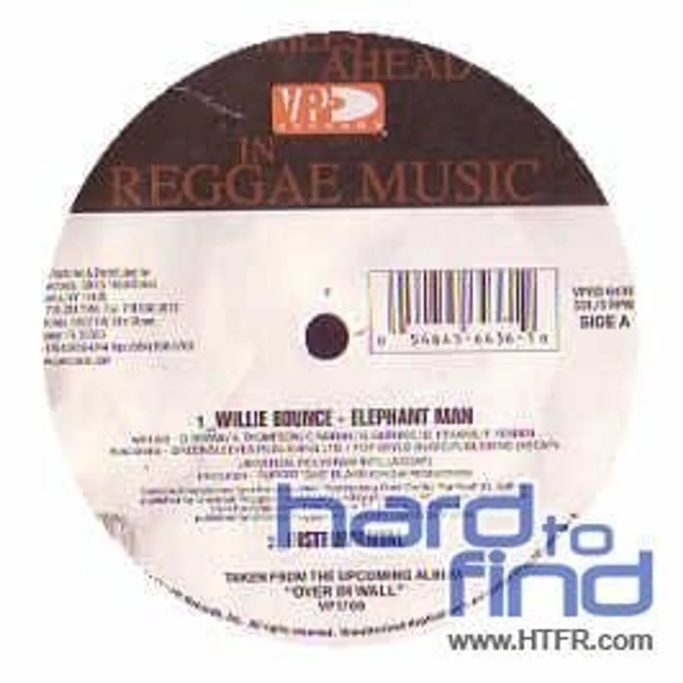 Elephant Man WILLIE BOUNCE Vinyl Record